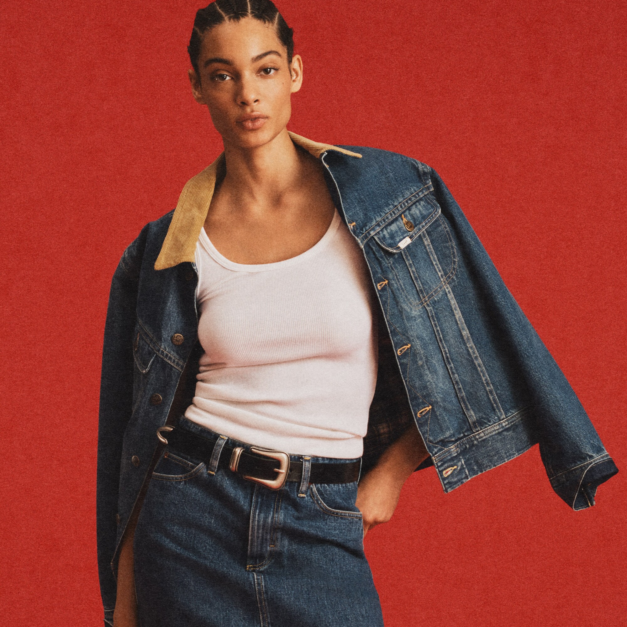 Women's Lee® X J.Crew denim skirt