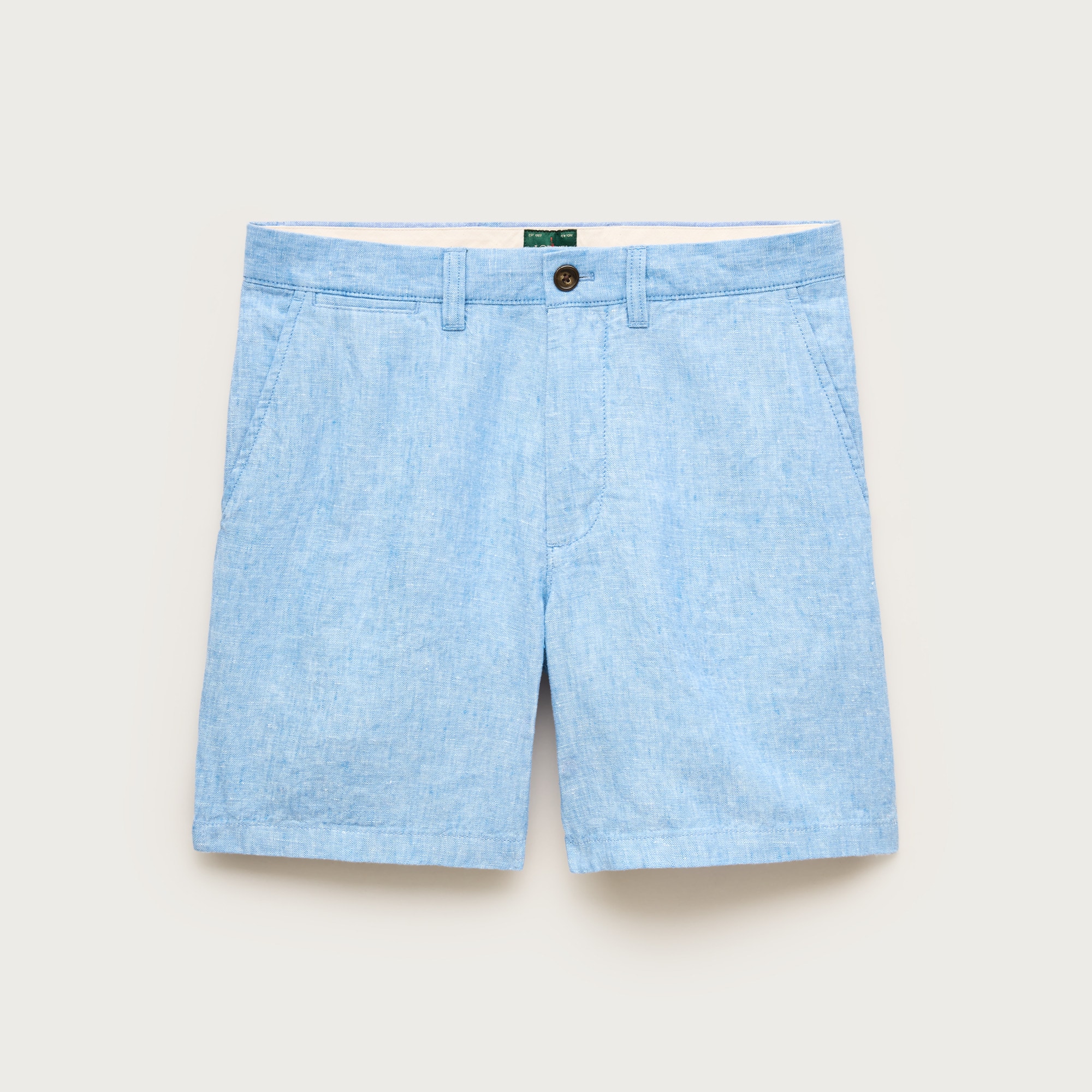 7" linen short