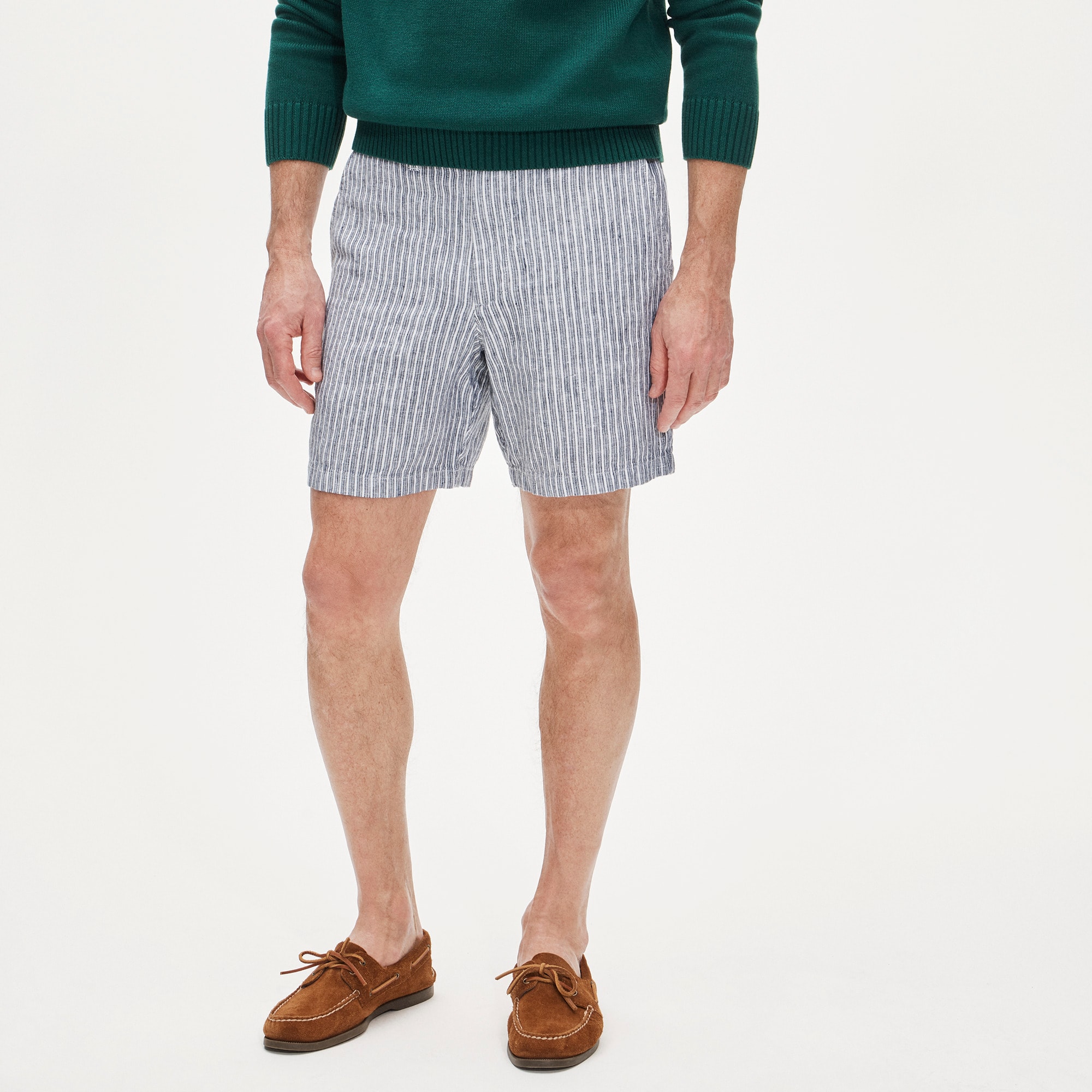 7" linen short