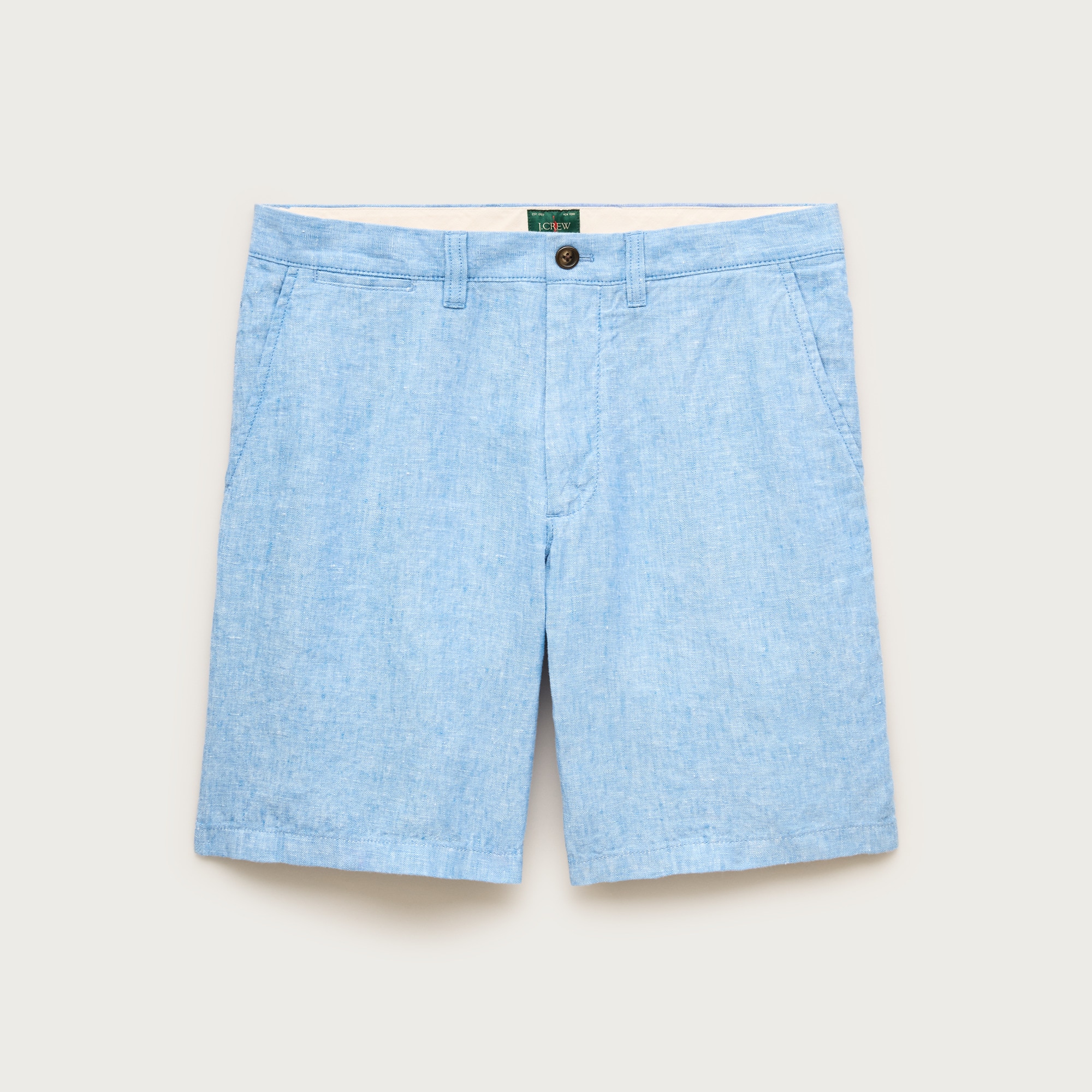 9" linen short