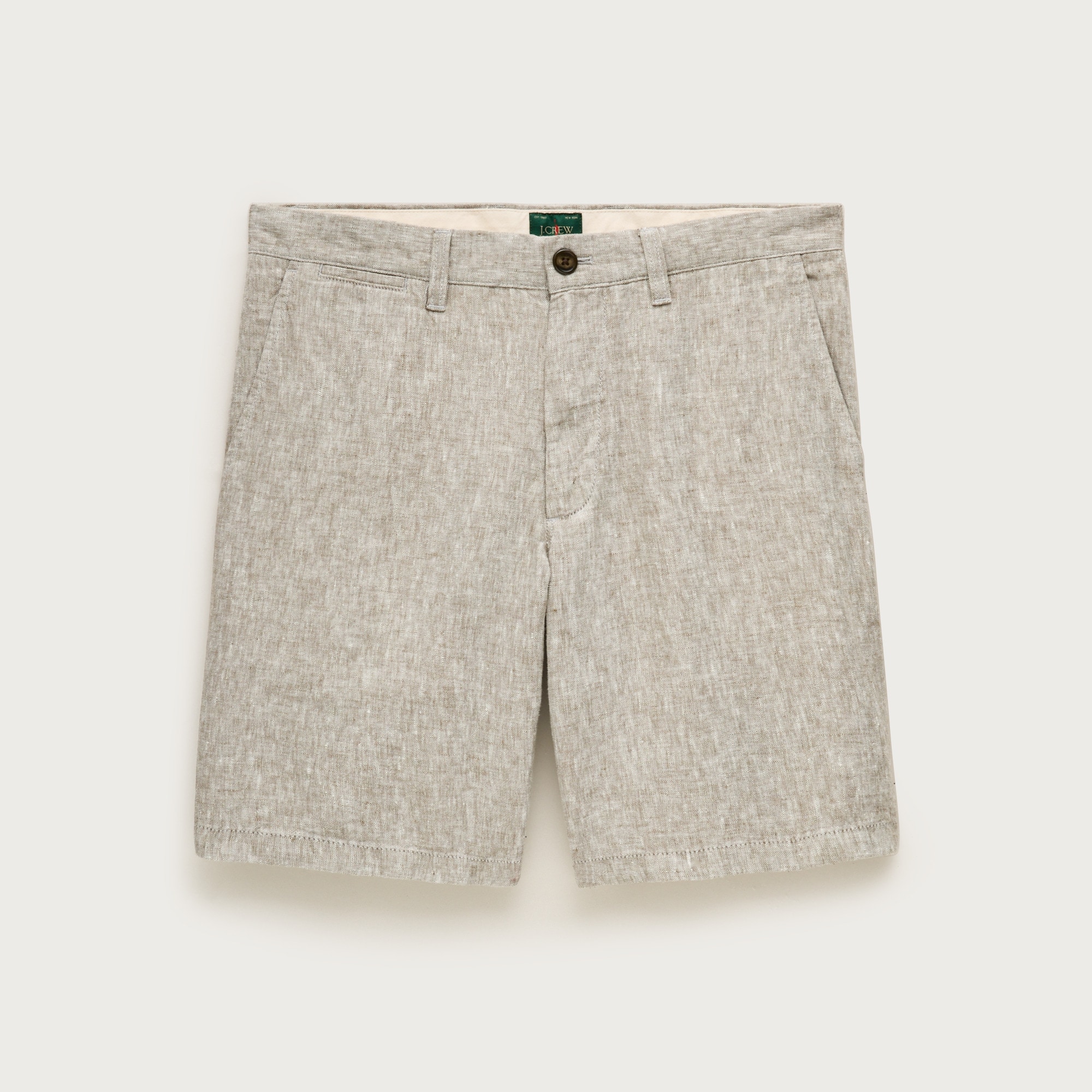 9" linen short
