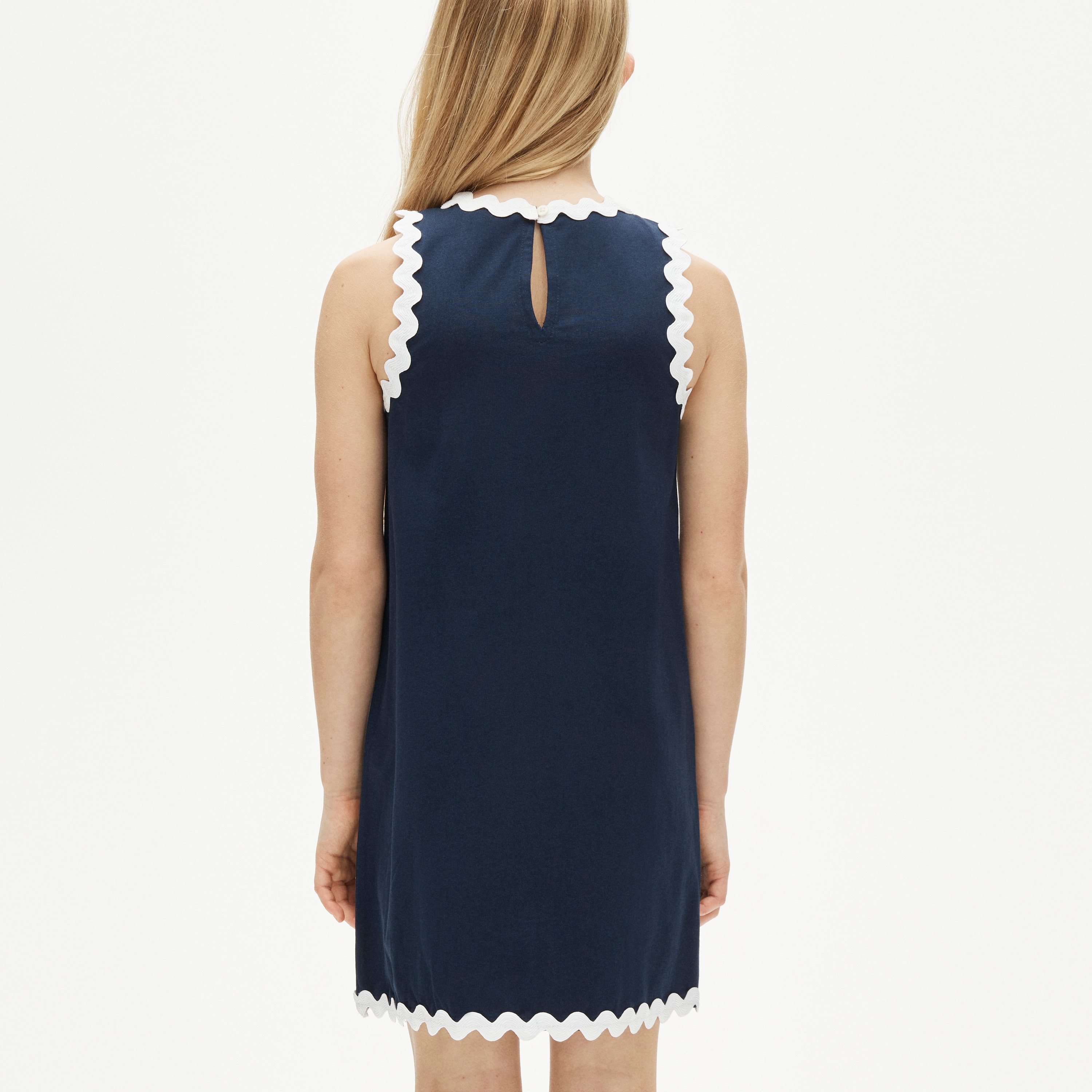 Girls' Beaded Fish Shift Dress In Jersey For Girls | J.Crew