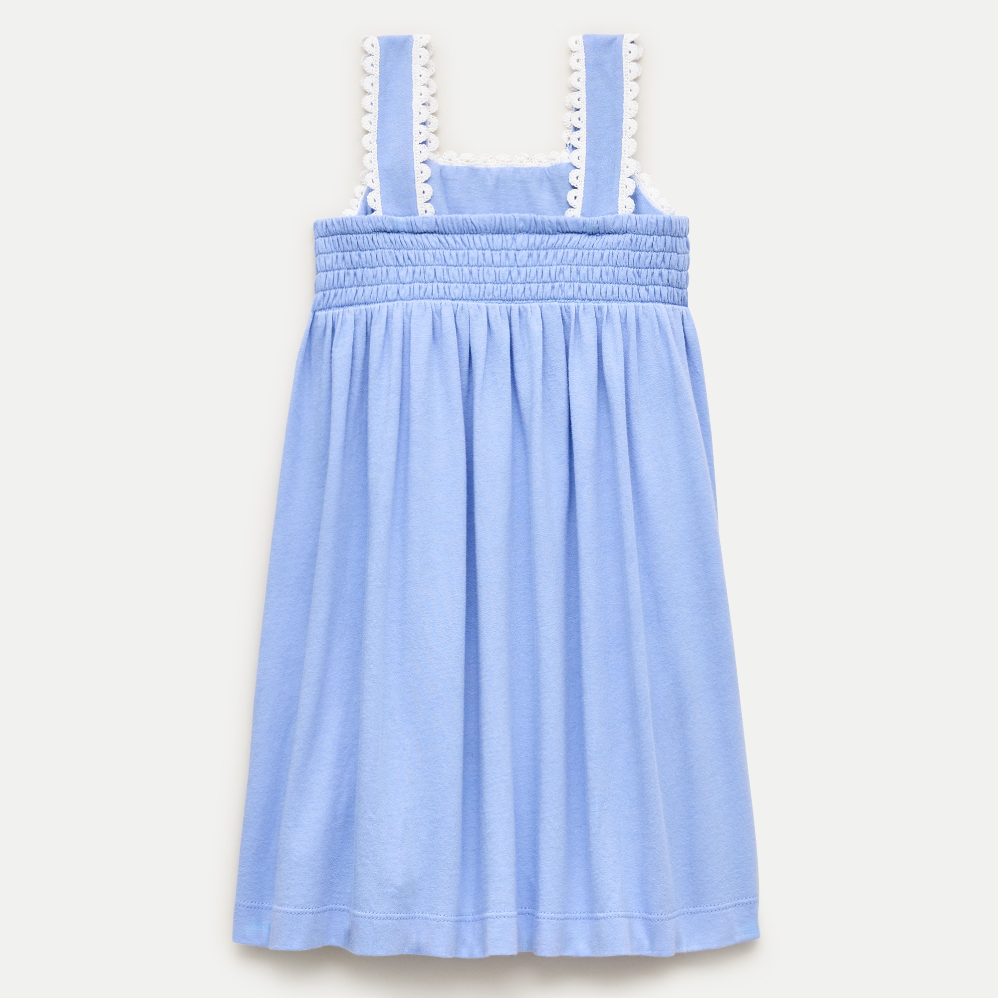 Girls' crochet mixy dress