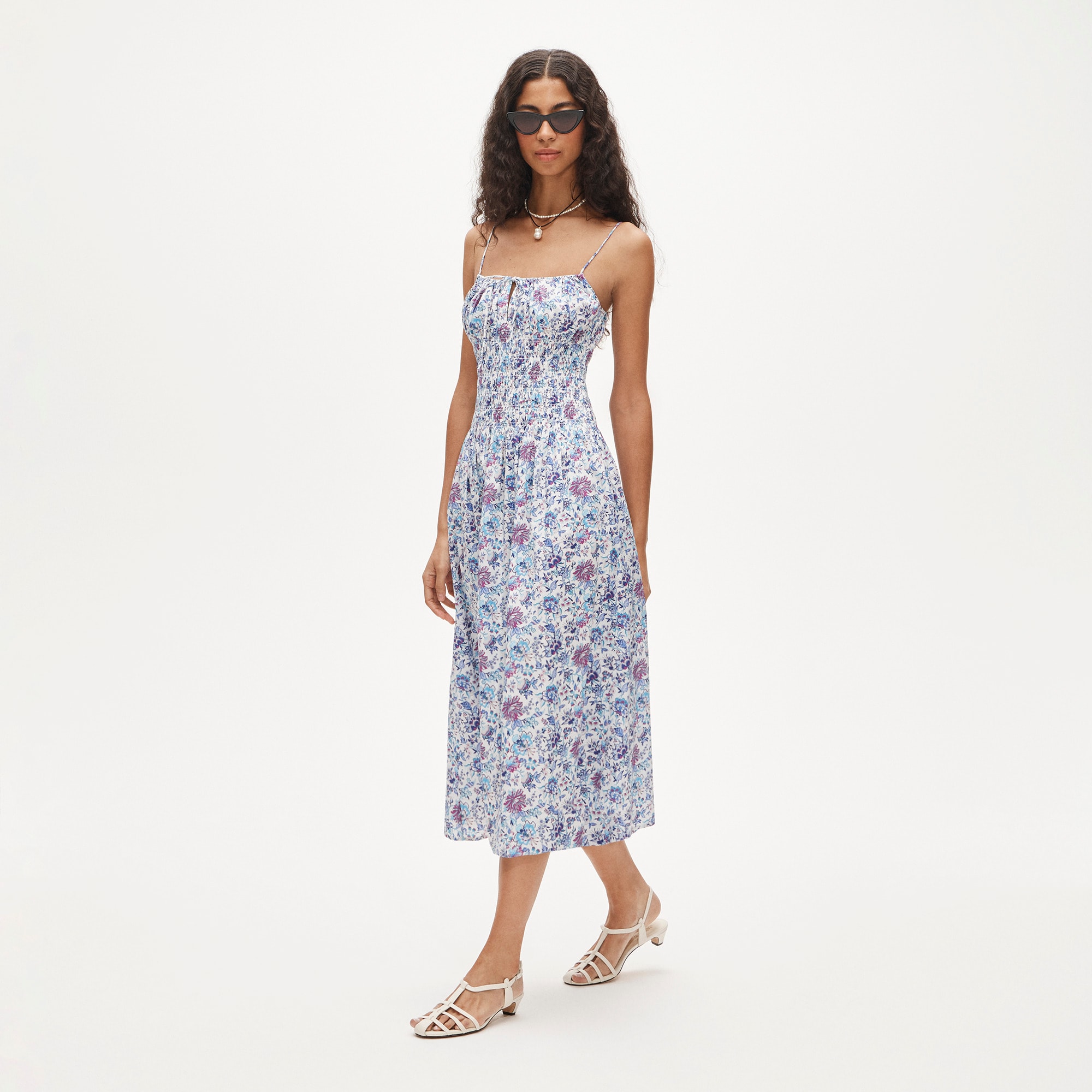 ladies button front dress O'Neill Women's Sanders Mini Dress in White, Size 2XL, Linen/Viscose main image 1