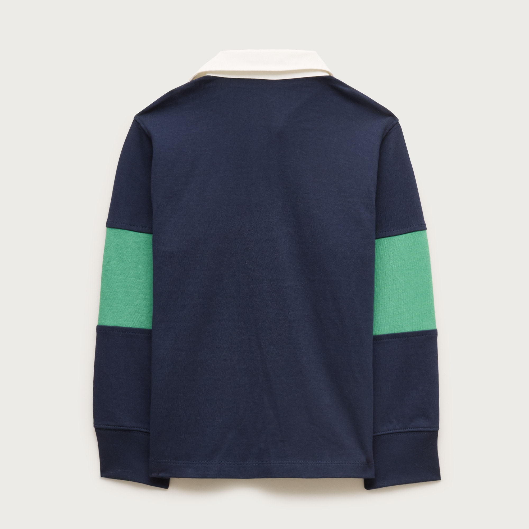 ラグビーボーイ Kids' Junior Varsity Rugby Polo Shirt In Striped Heritage Jersey