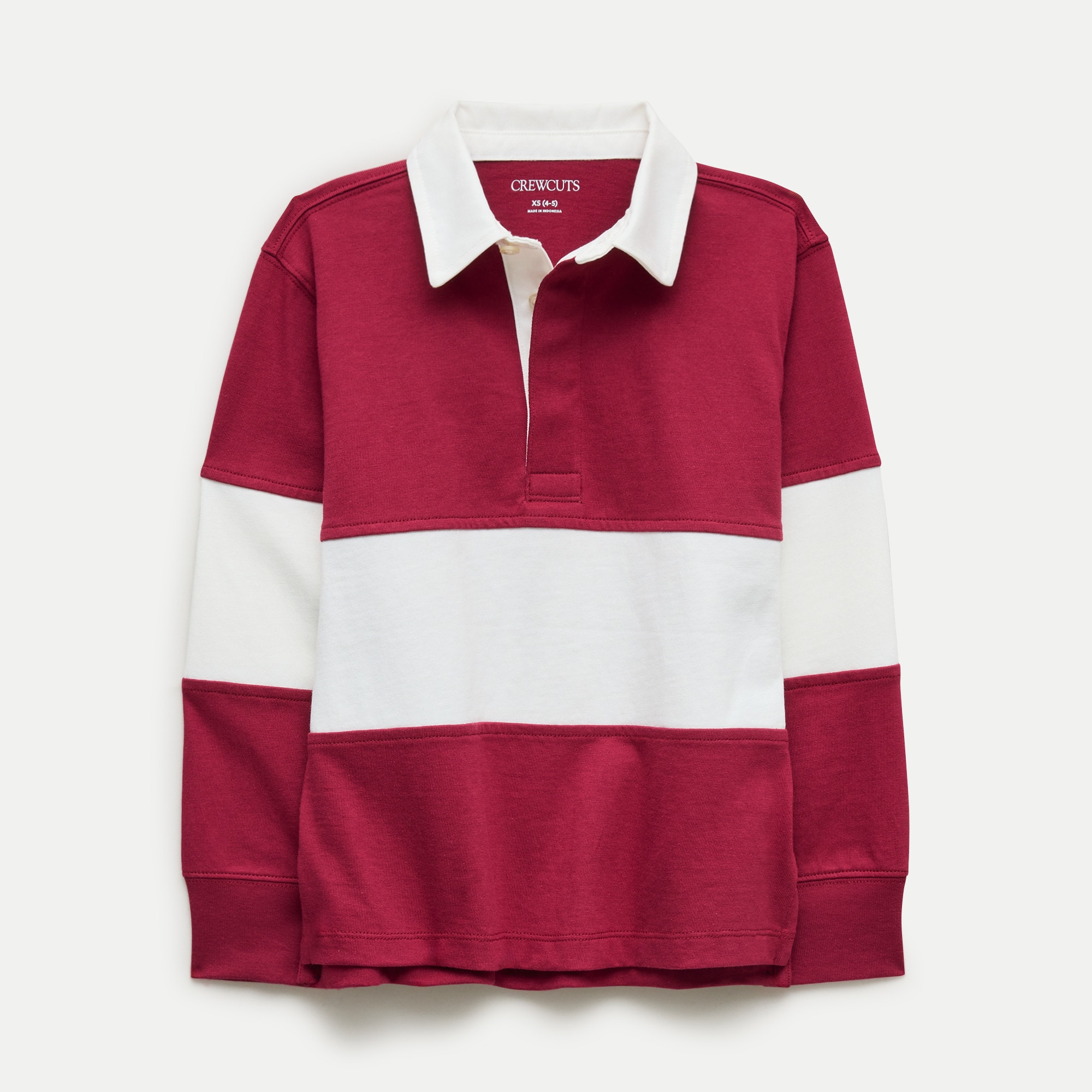 【Richardson】 Rugby Polo Shirts Kids' Junior Varsity Rugby Polo Shirt In Striped Heritage Jersey