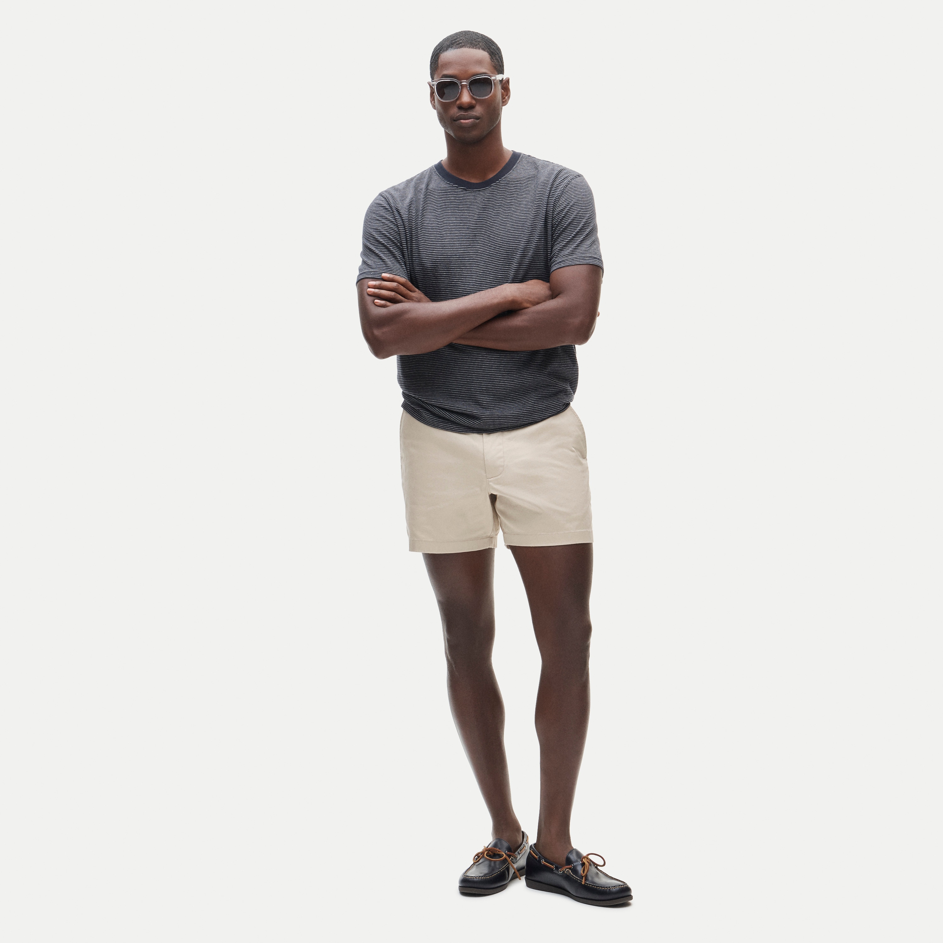 5" Harbor stretch chino short