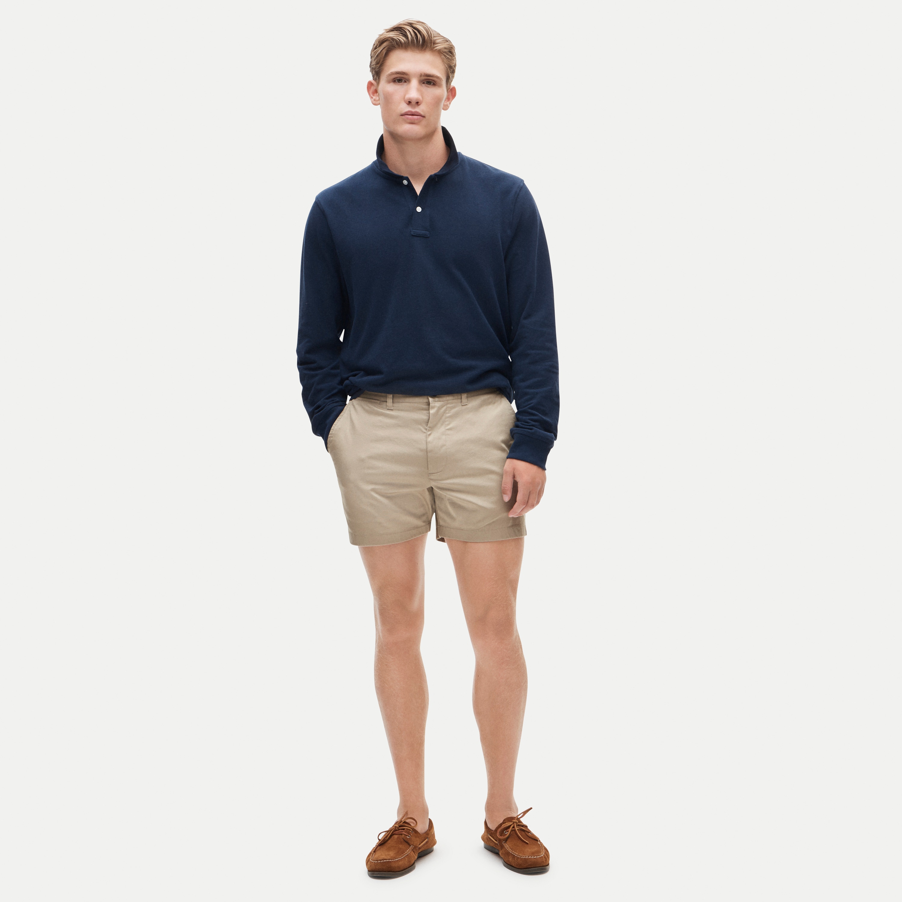 5" Harbor stretch chino short