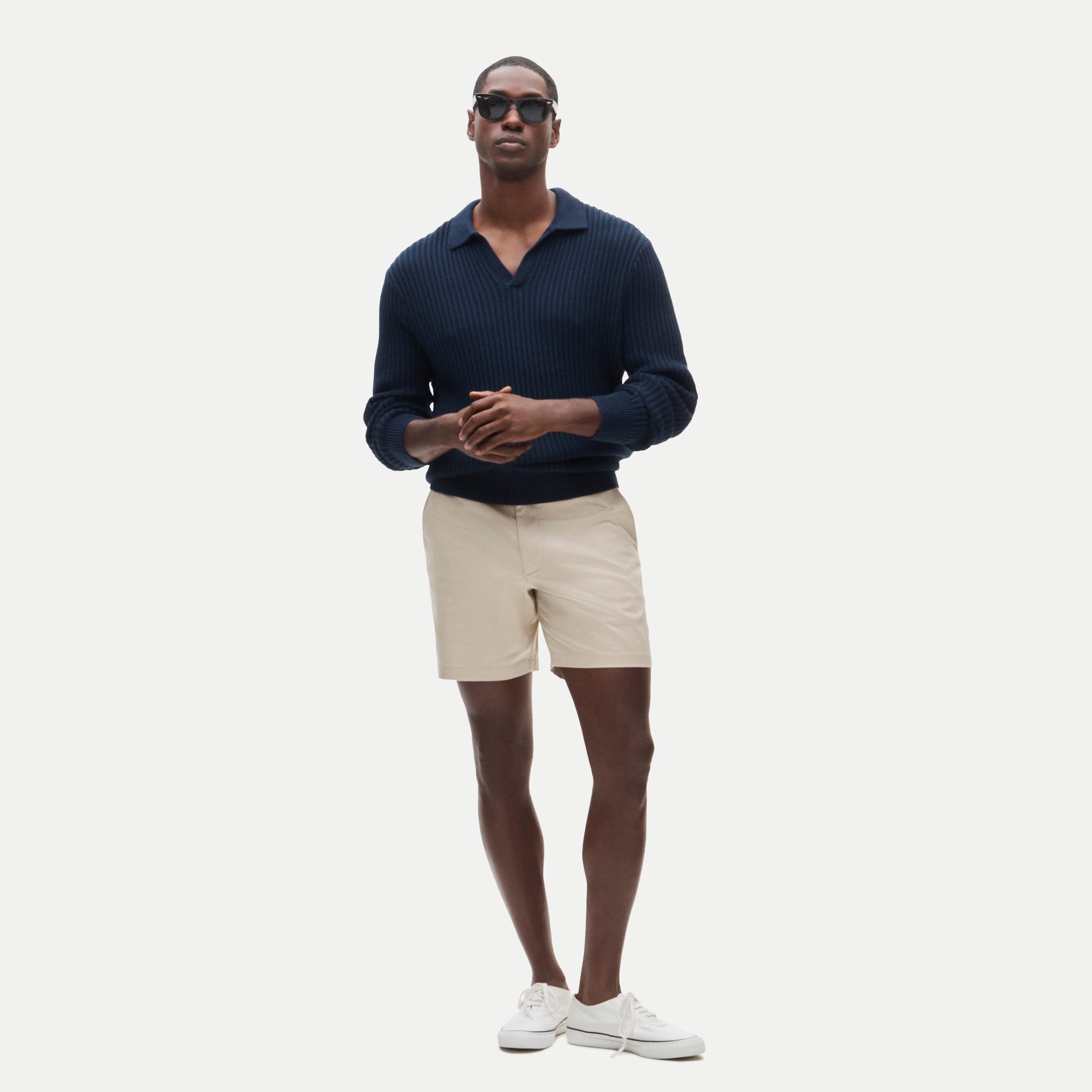 7" Harbor stretch chino short