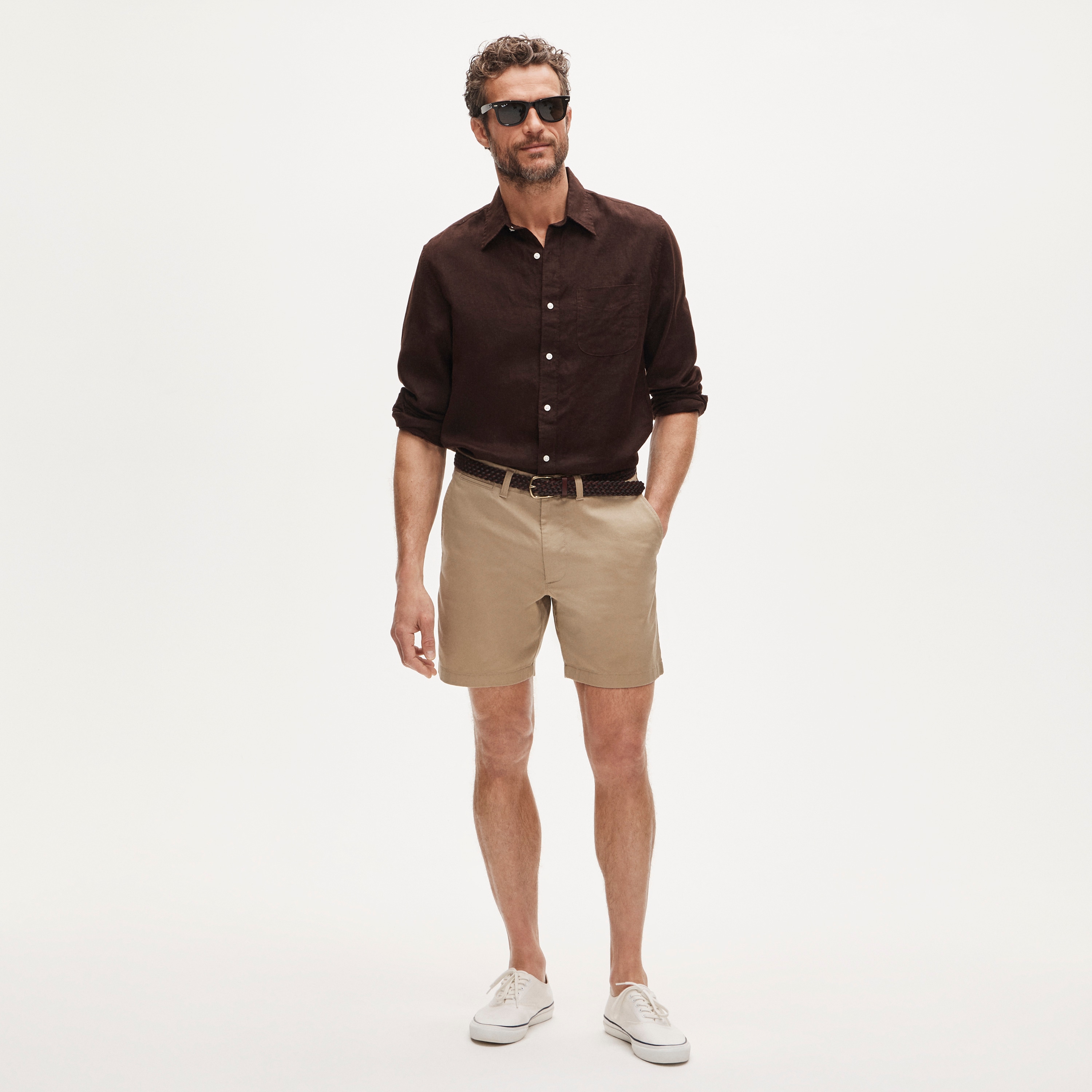 7" Harbor stretch chino short