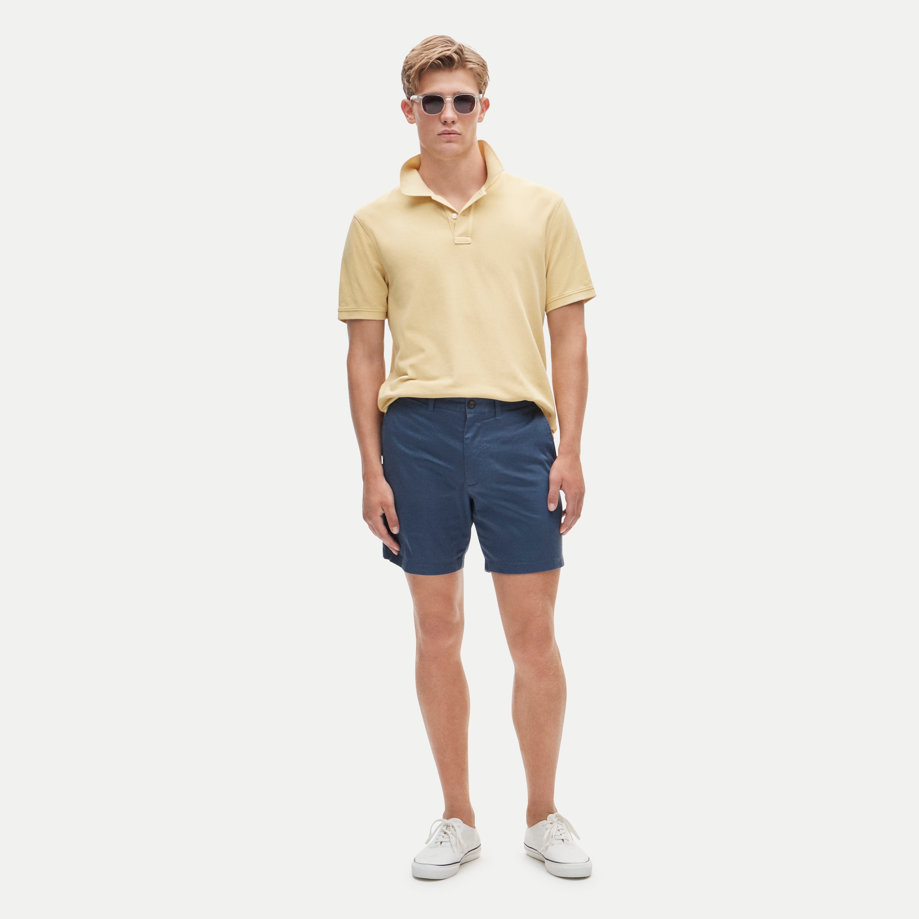 7" Harbor stretch chino short