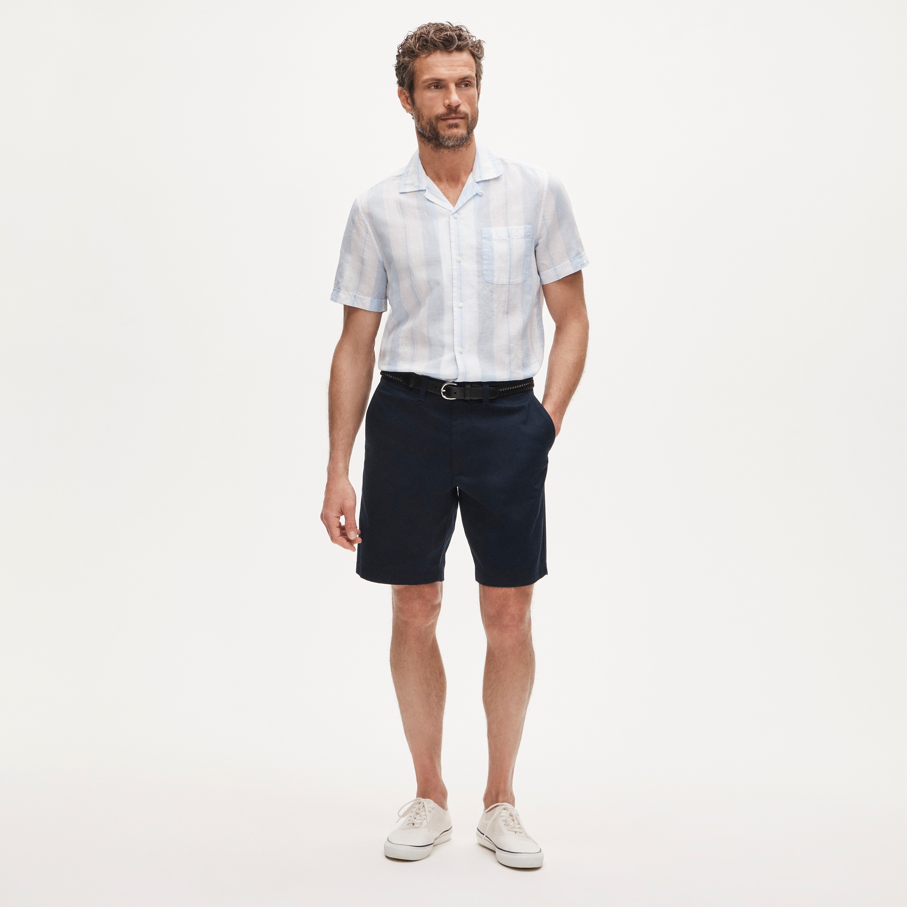 9" Harbor stretch chino short