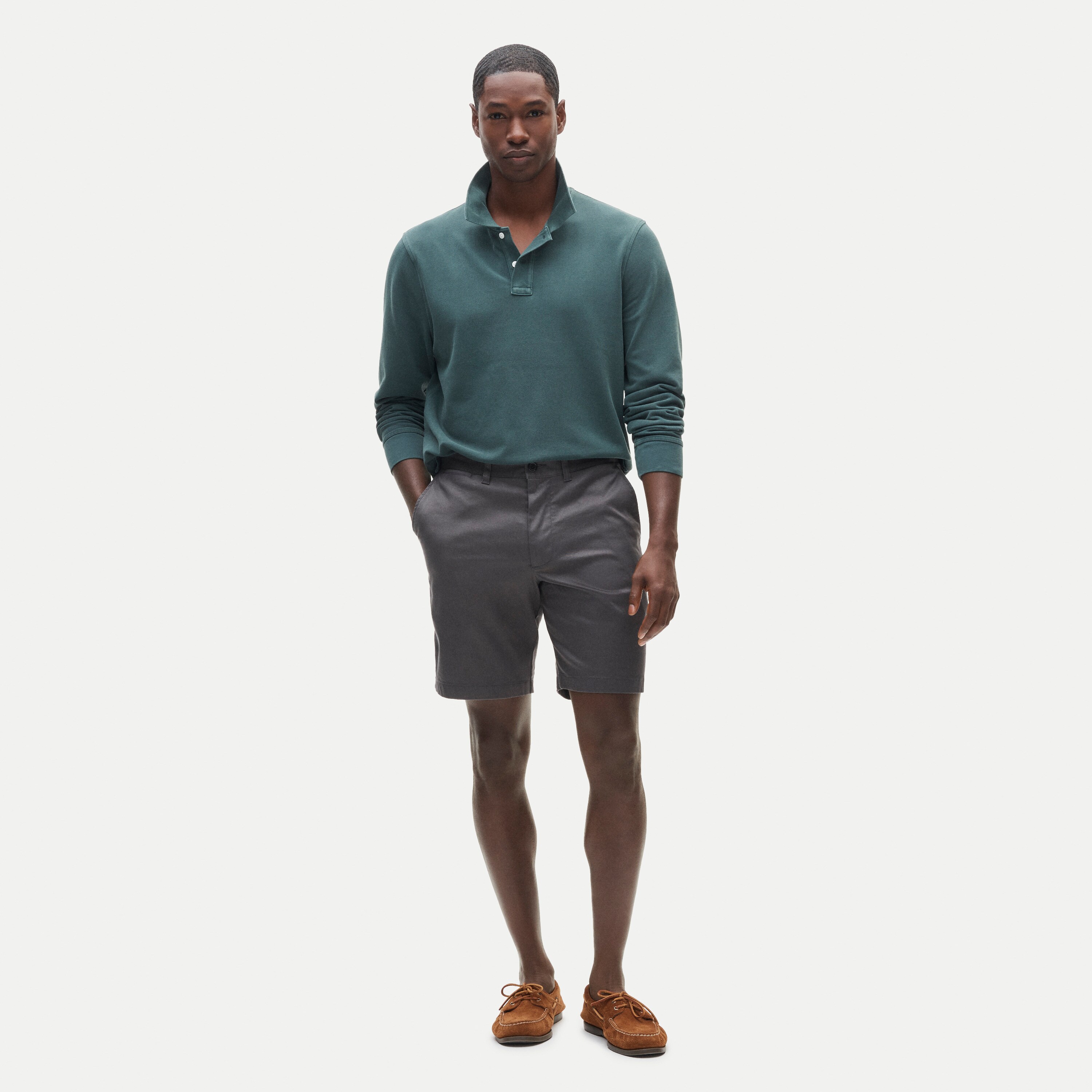 9" Harbor stretch chino short