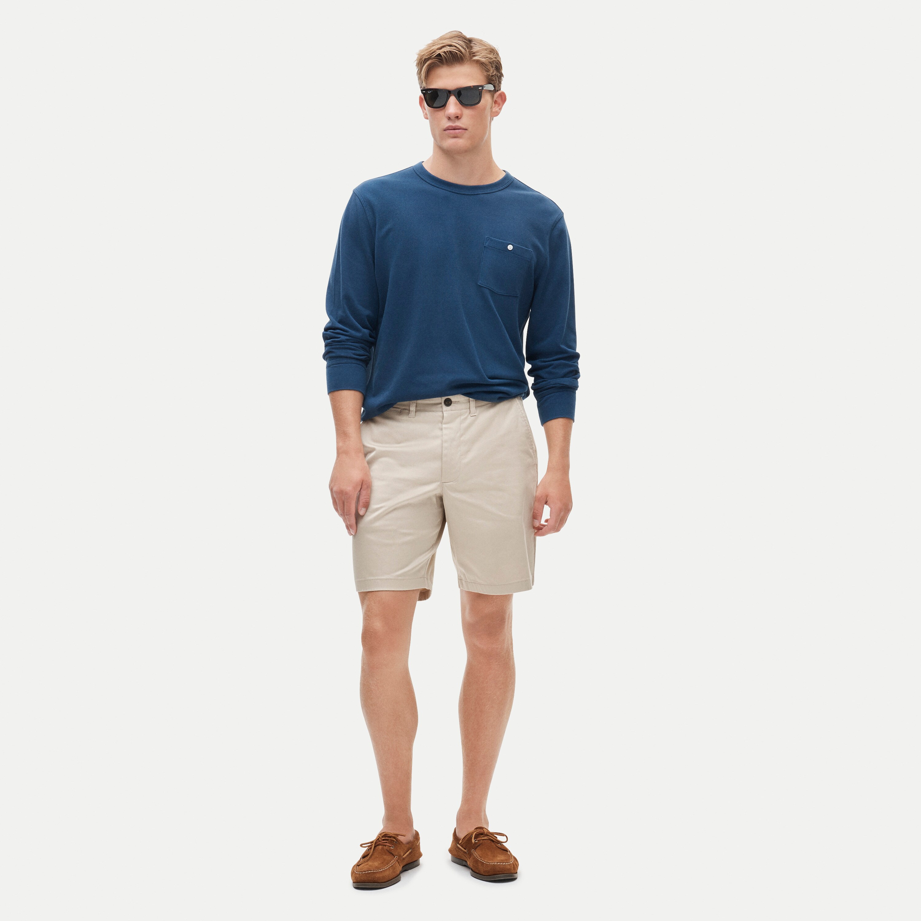 9" Harbor stretch chino short