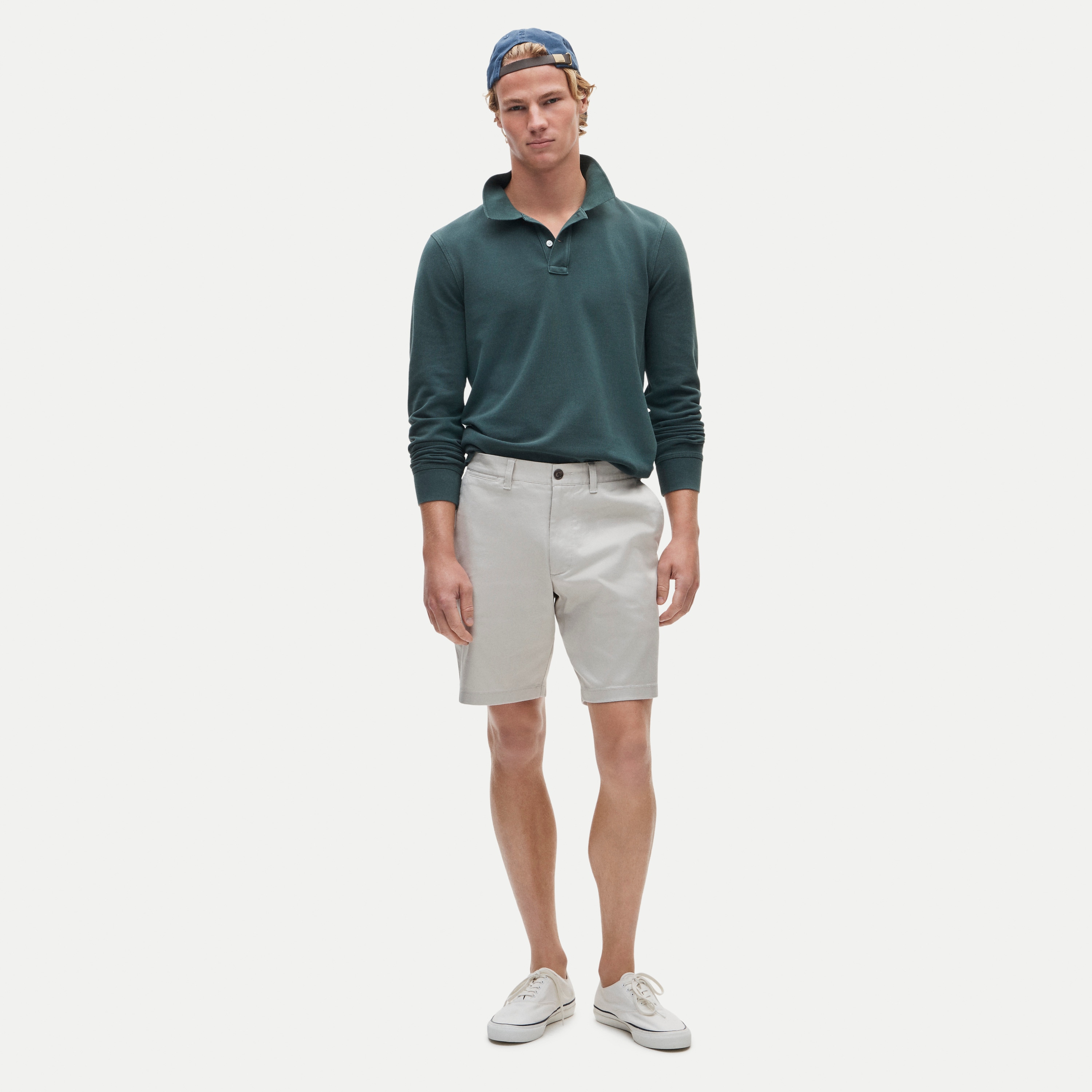9" Harbor stretch chino short - thumbnail 2
