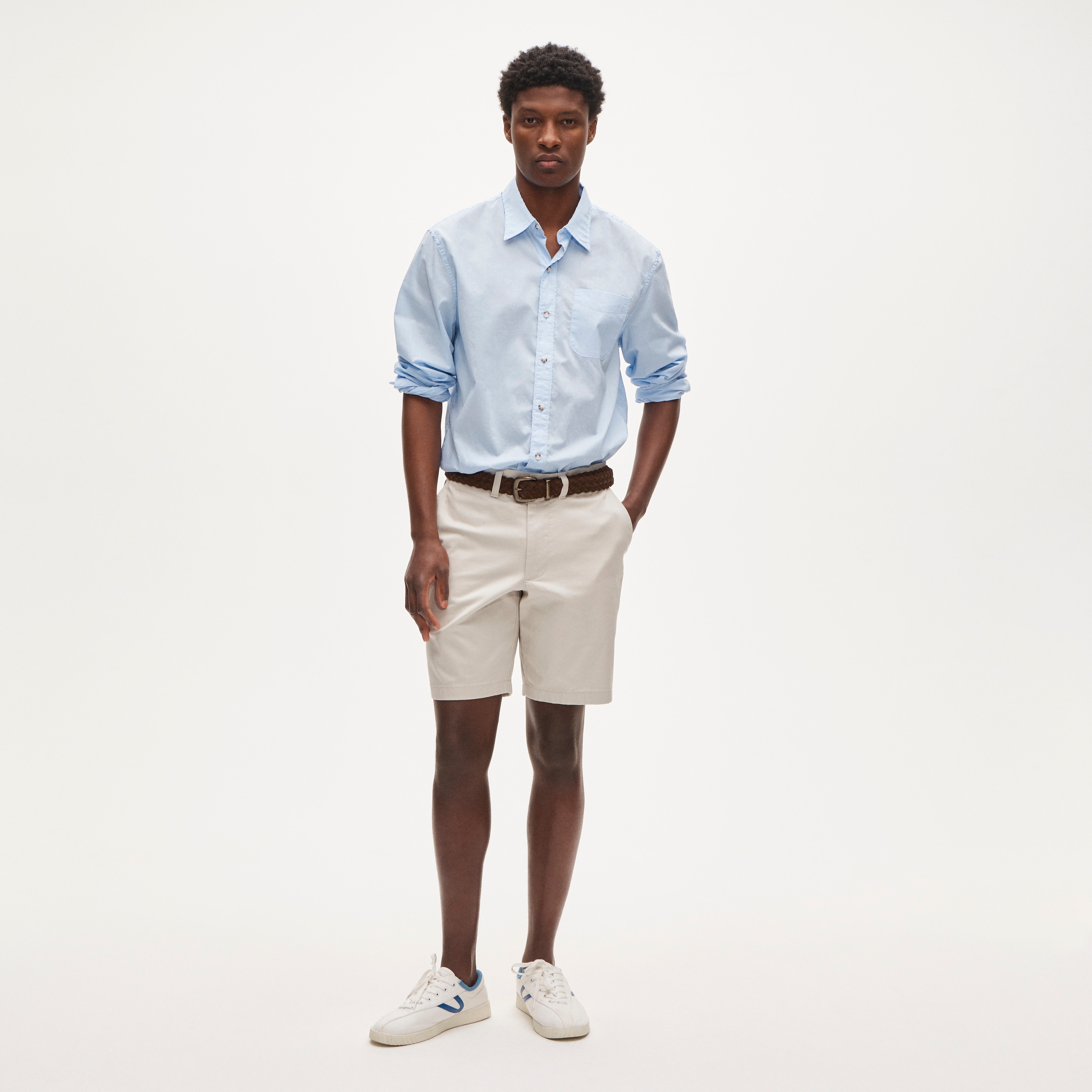 9" Harbor stretch chino short