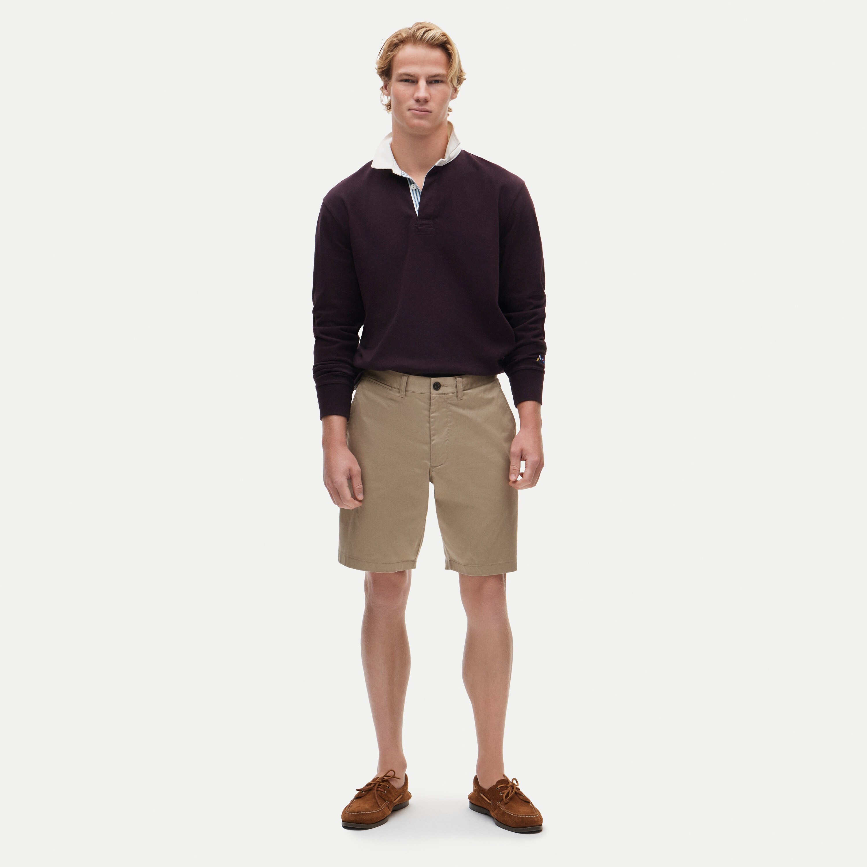 9" Harbor stretch chino short