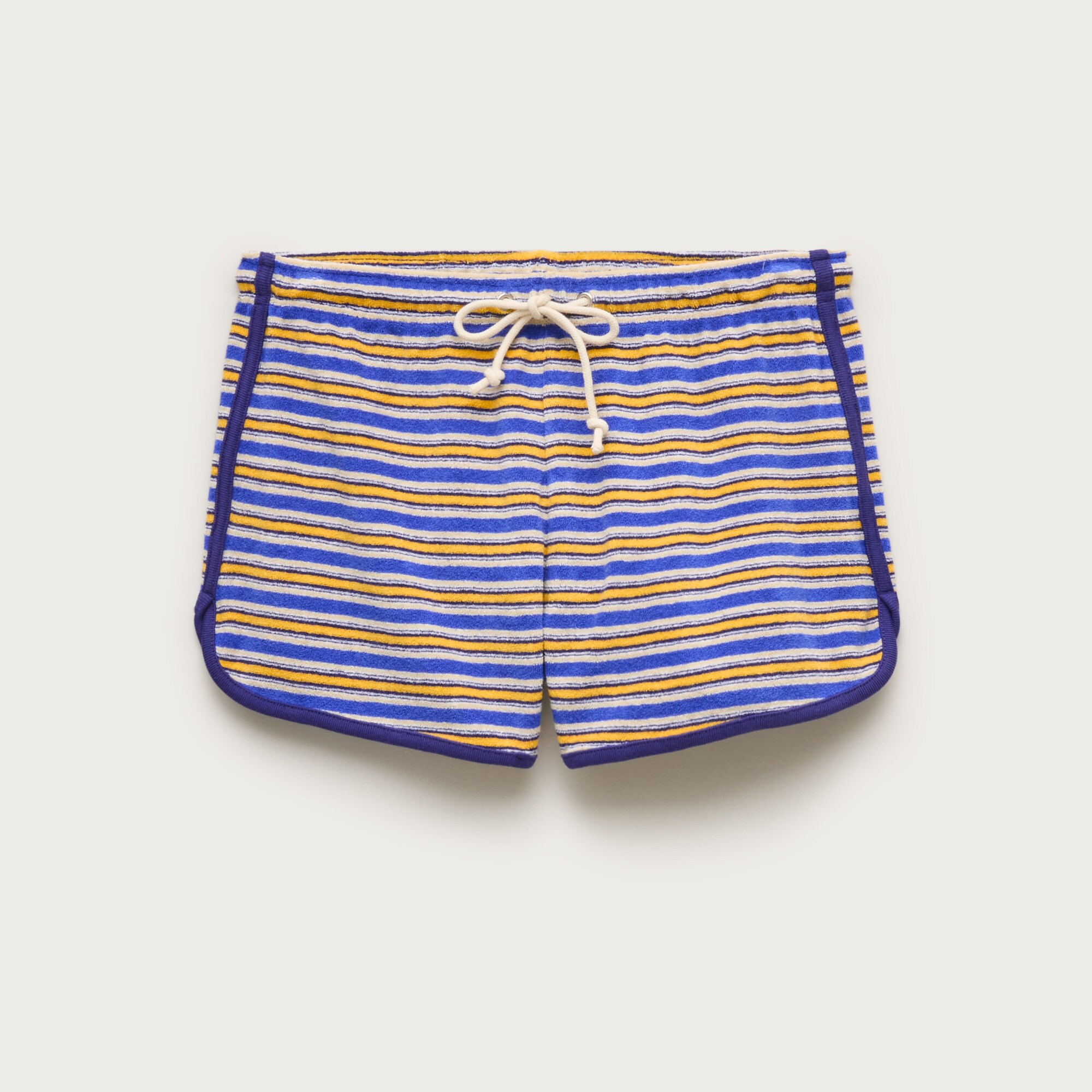 Towel terry short in stripe