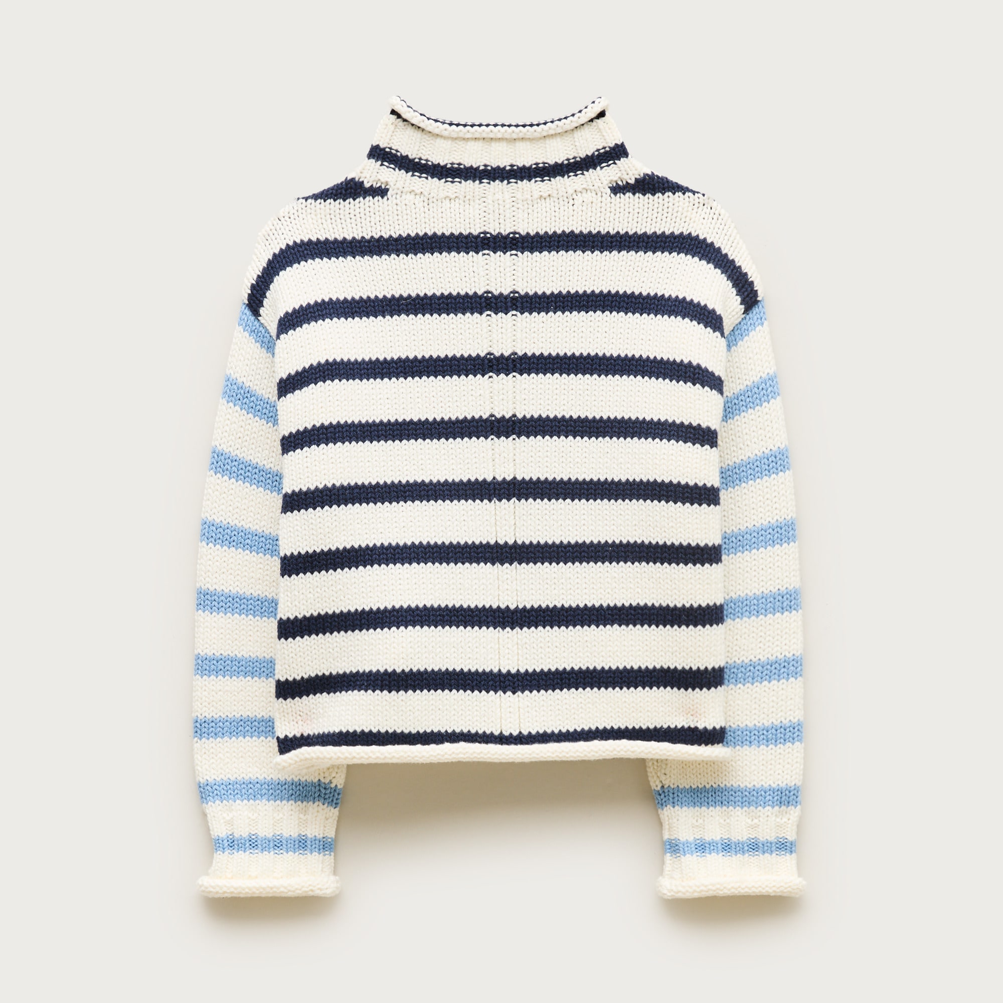 Kids' 2025 Rollneck™ sweater in stripe