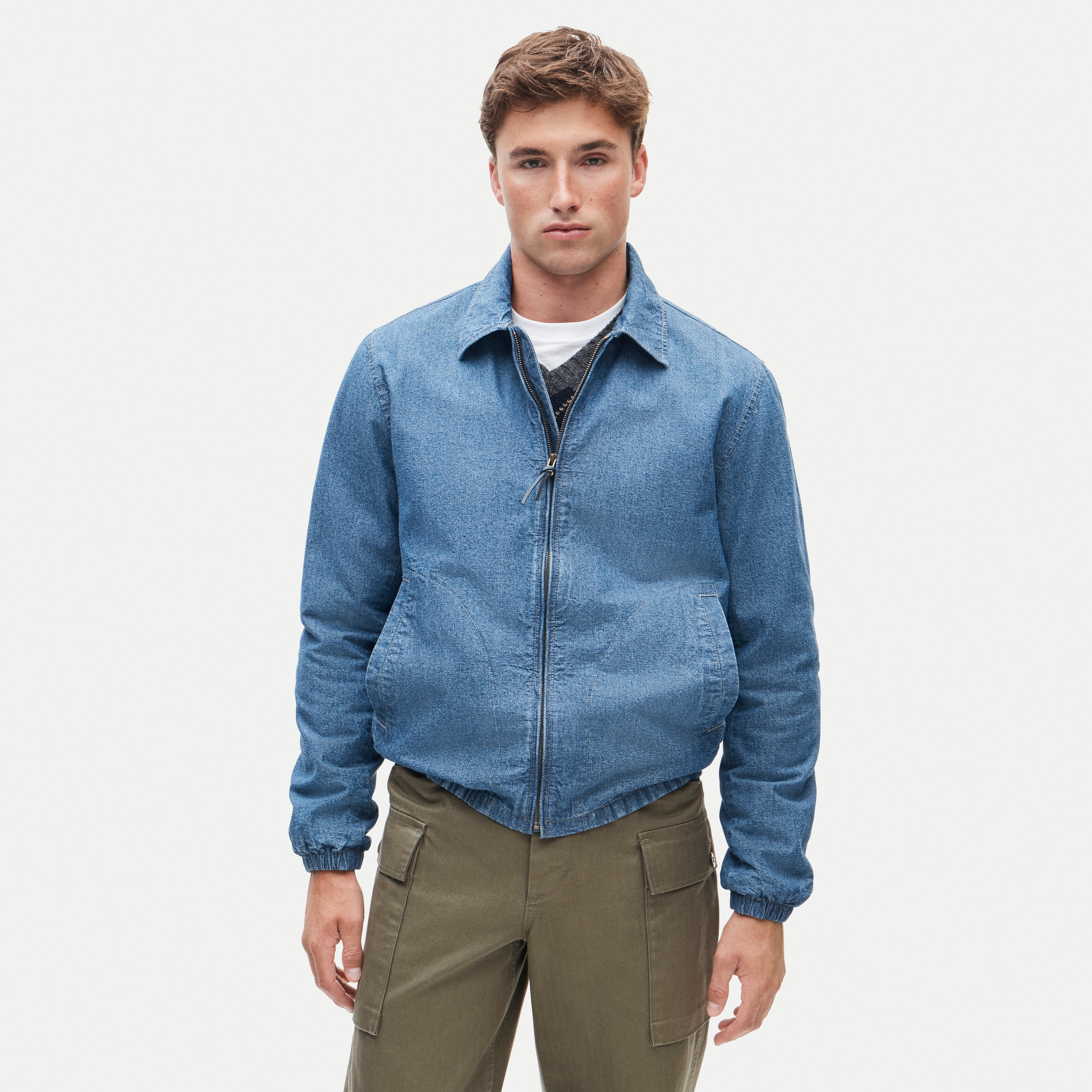 希少【J.CREW】イタリア製 紺タグ vintage/レナウン/ギャングコート