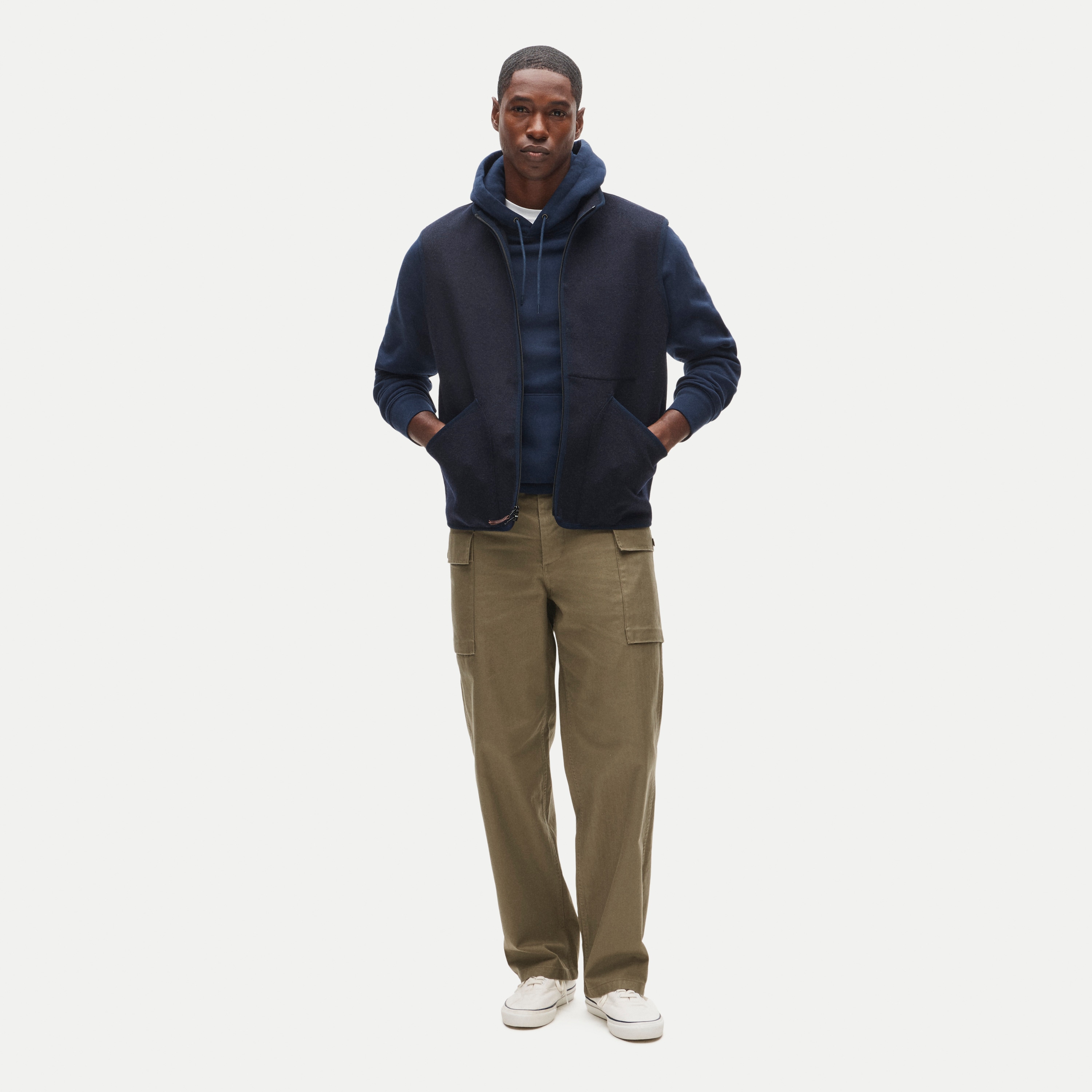 Wool-blend work vest - thumbnail 4