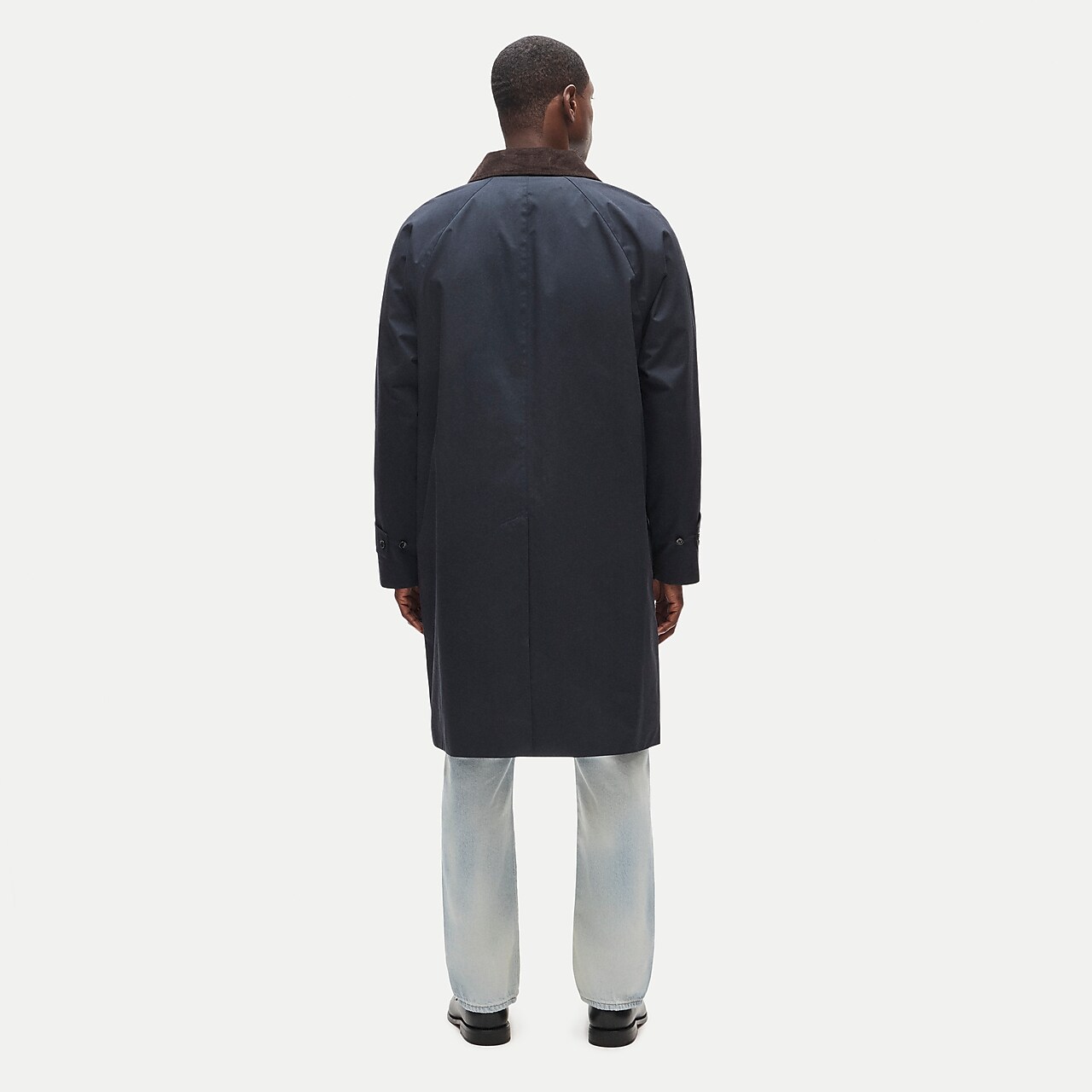 New York Double-breasted Overcoat In Wool Melton For Men | J.Crew