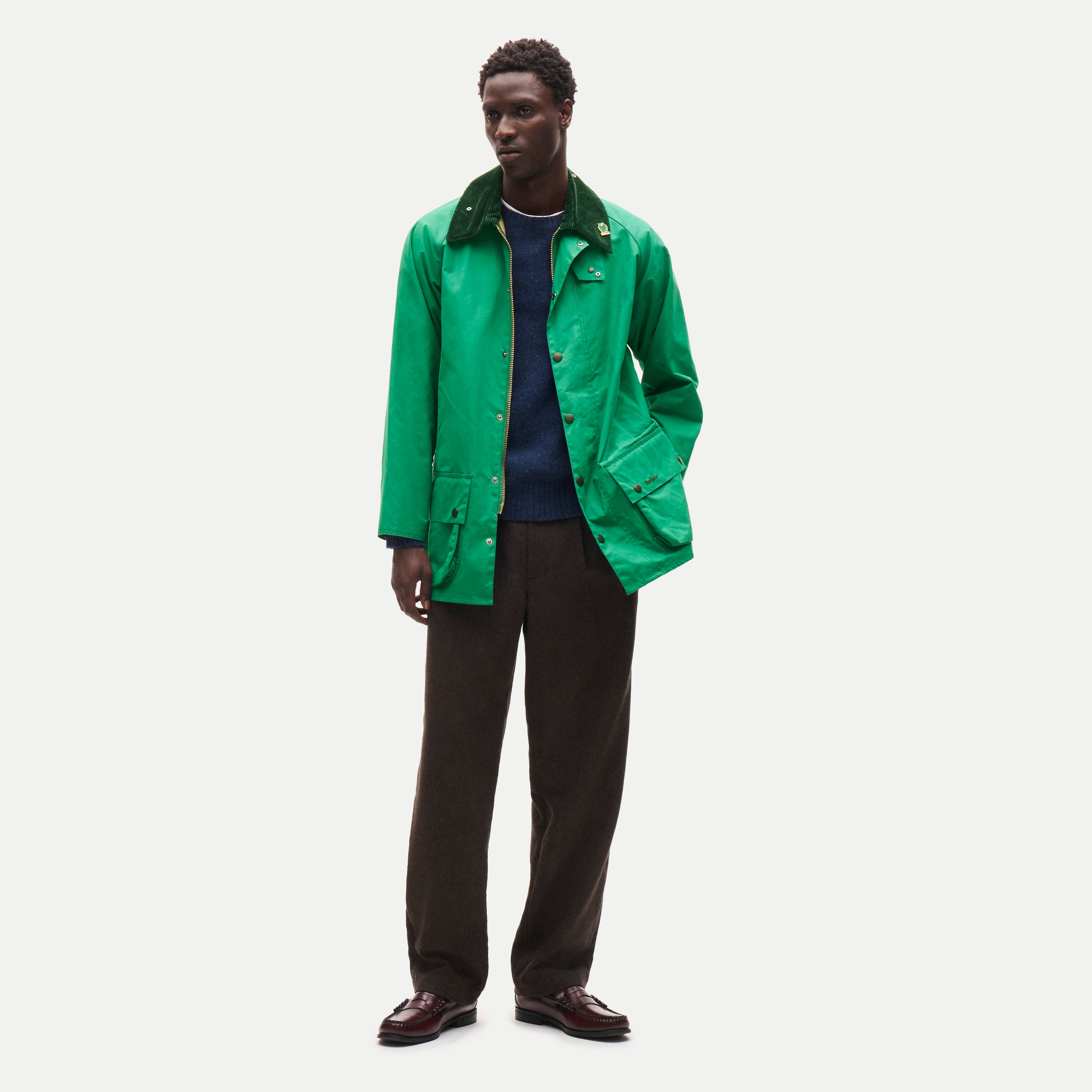 Men's Barbour® x J.Crew Beaufort jacket in waxed cotton