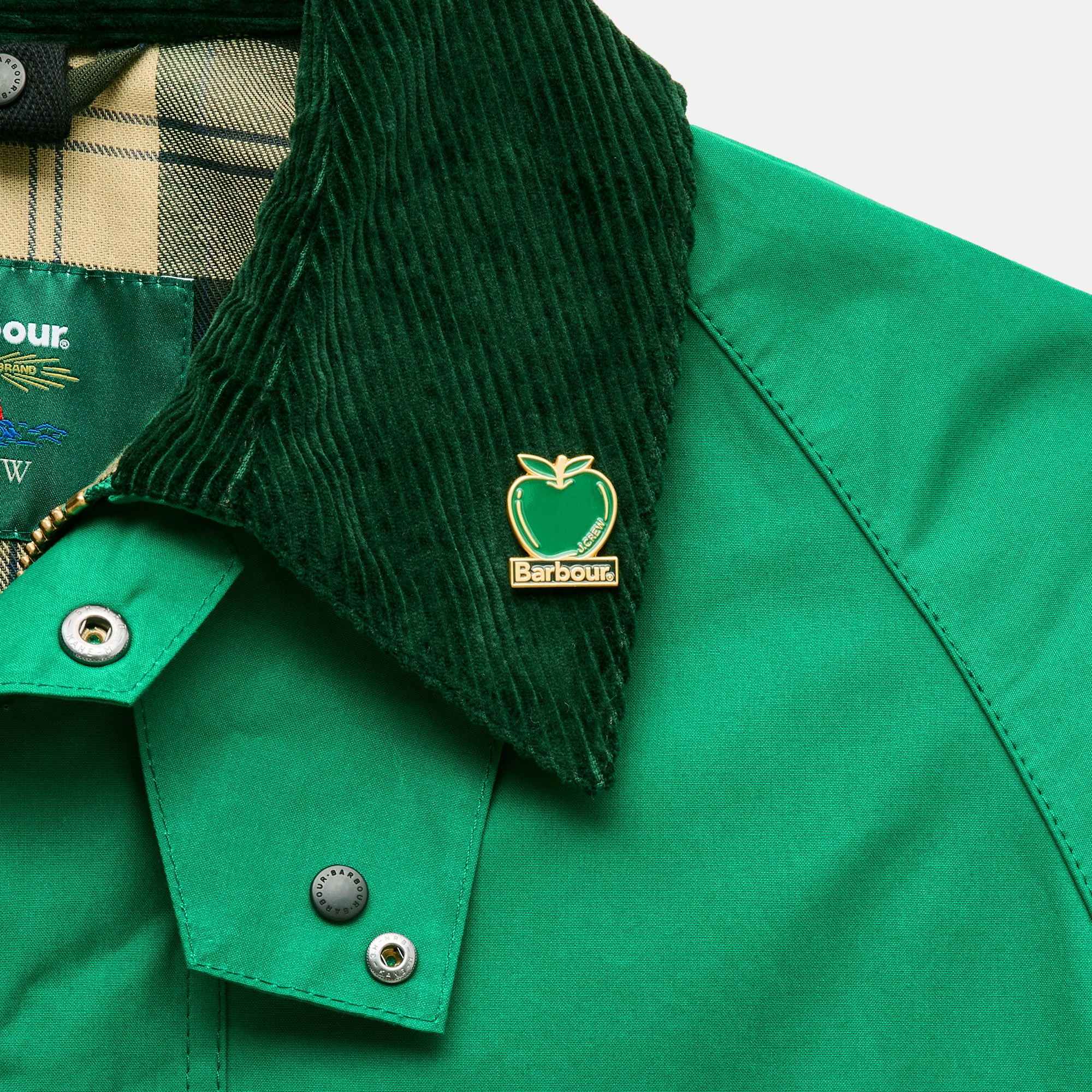 Men's Barbour® x J.Crew Beaufort jacket in waxed cotton