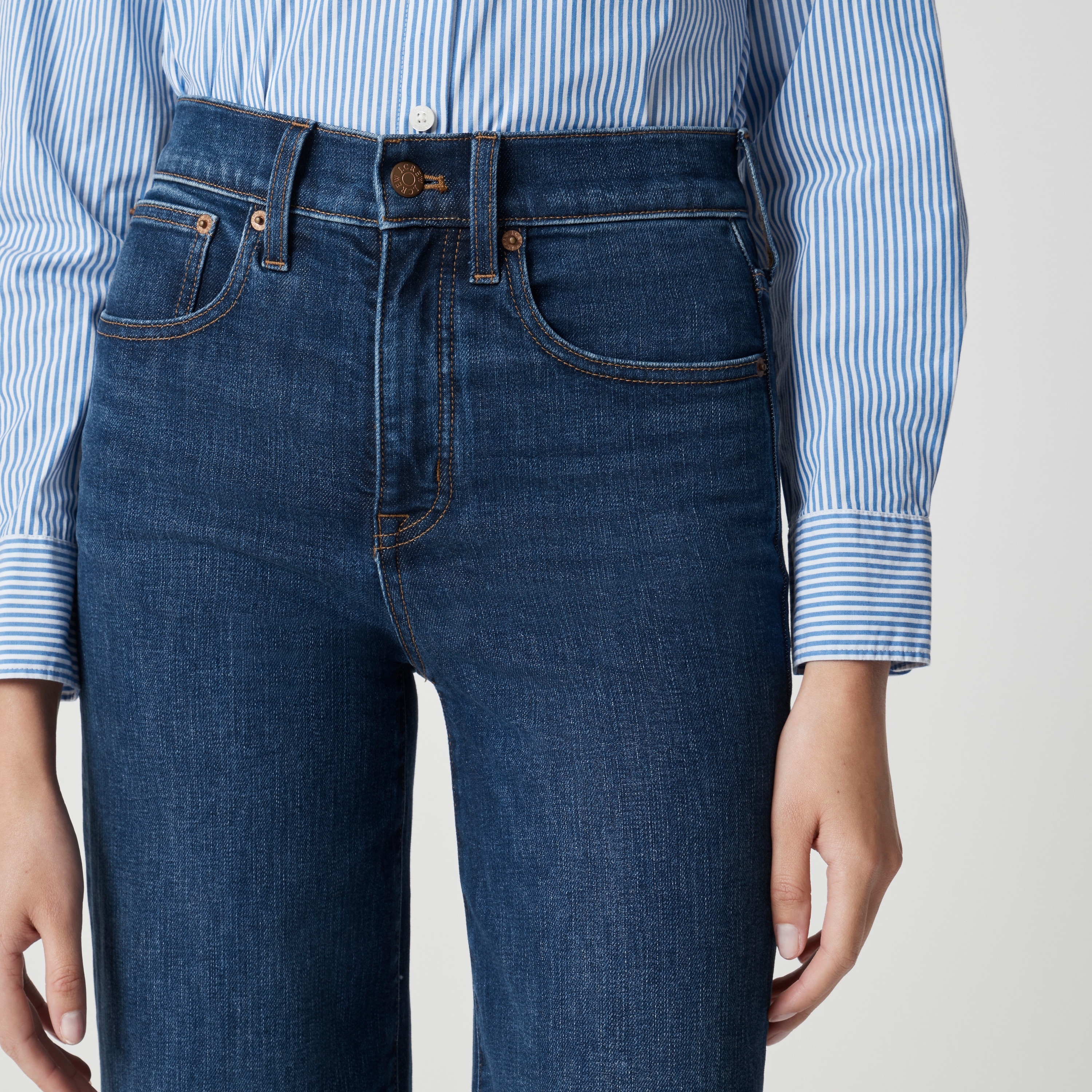 Classic wide-leg jean signature stretch