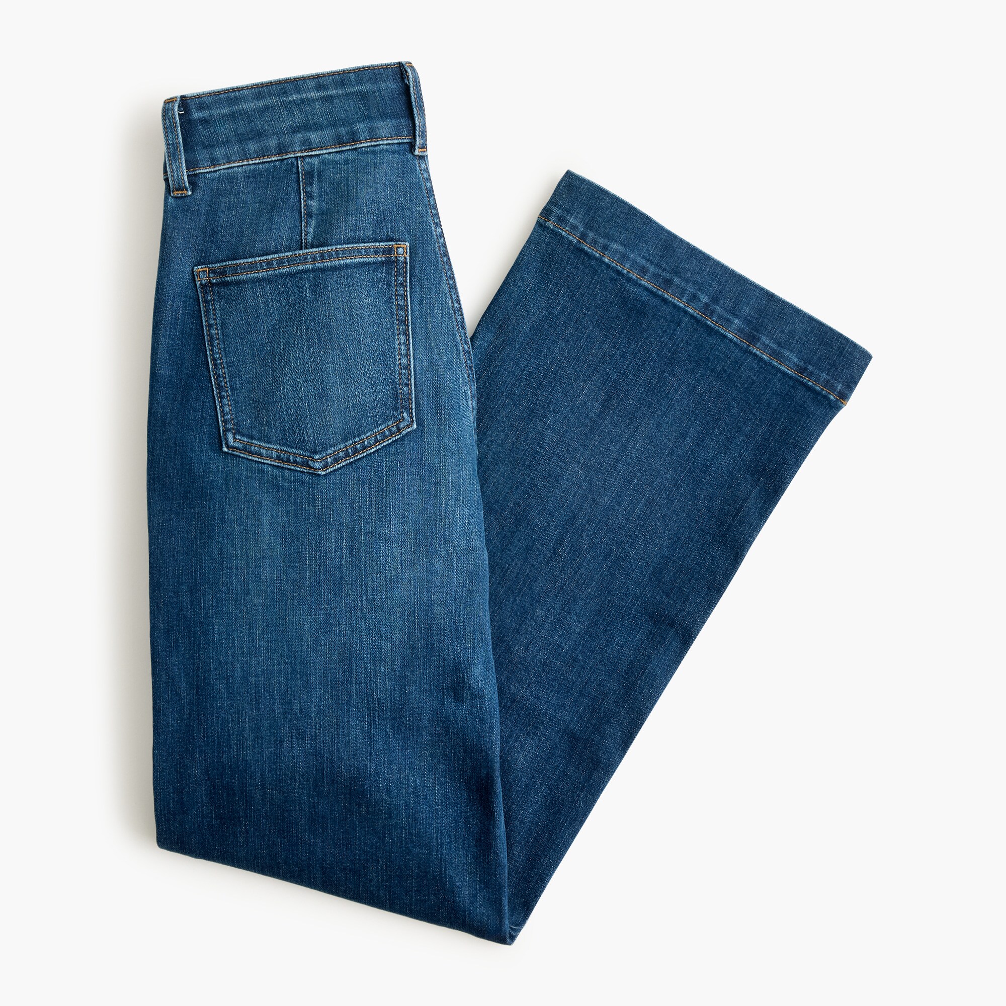 Trouser Jean With Stacked Buttons For Women | Factory