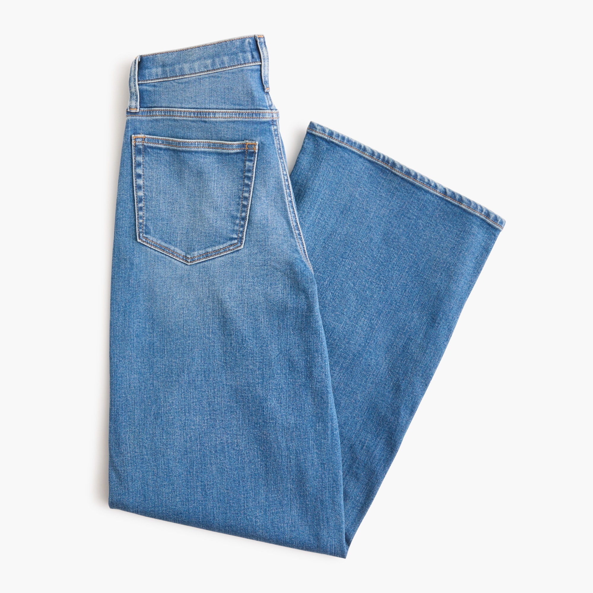 Modern wide-leg jean signature stretch