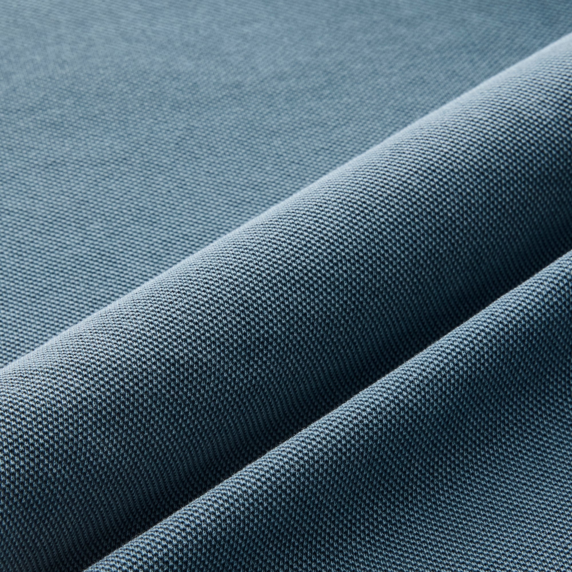 Washed piqué button-down shirt