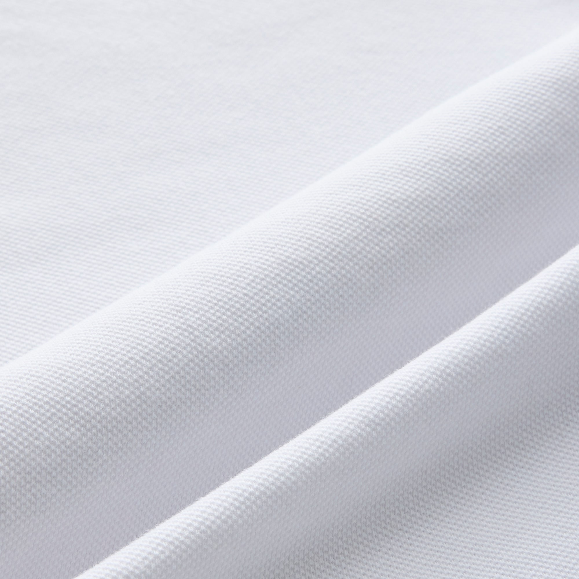 Washed piqué button-down shirt