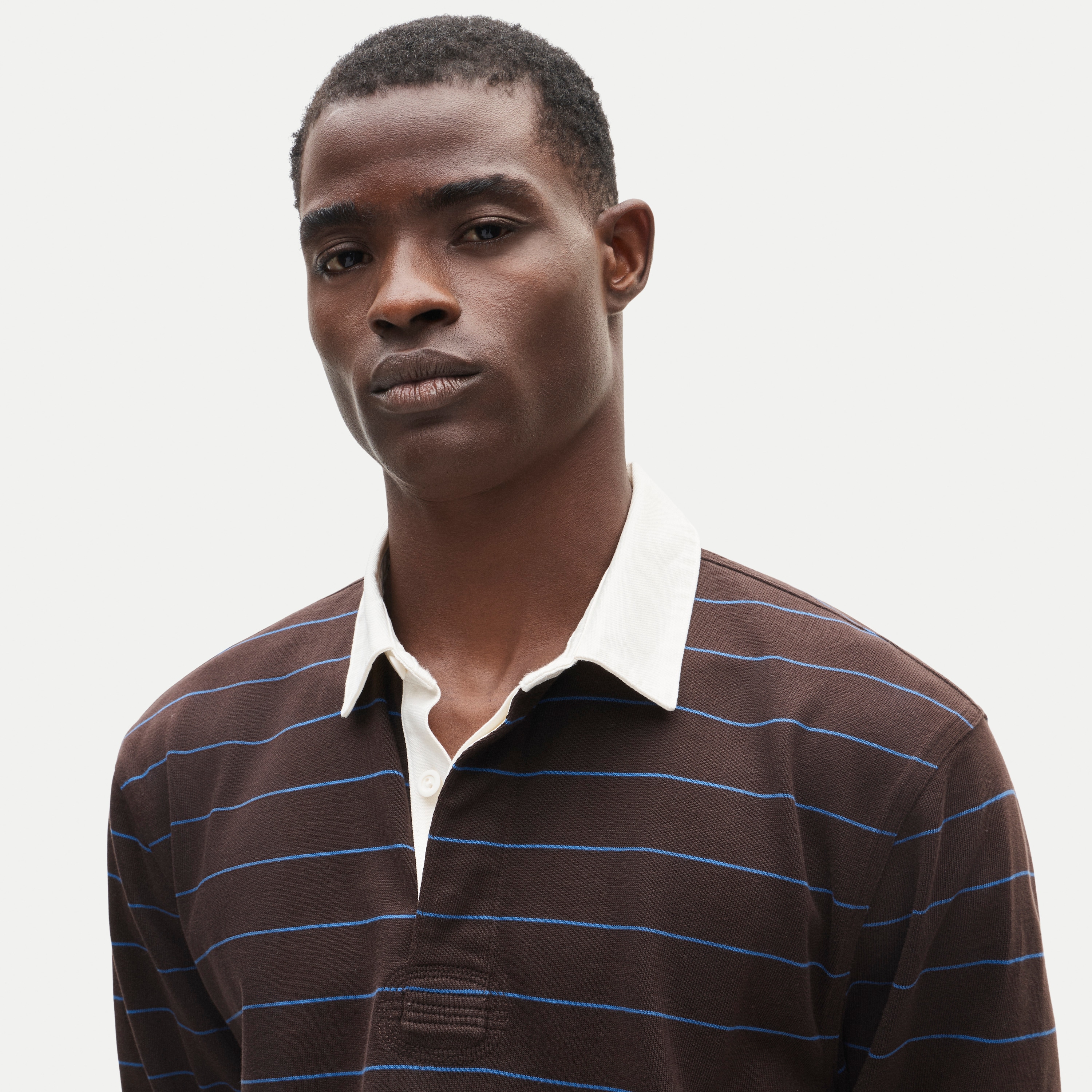 Rugby shirt in stripe - thumbnail 2