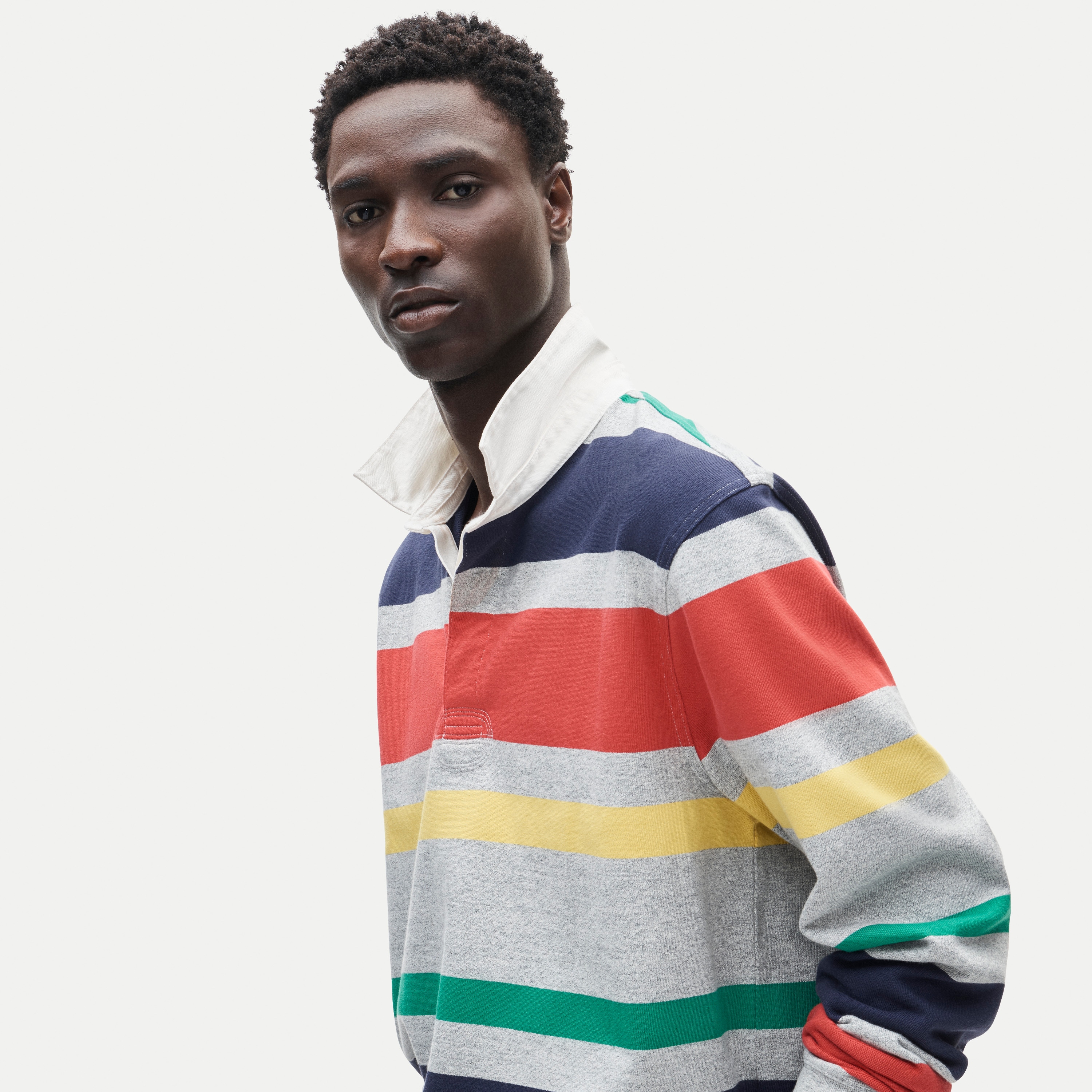 Rugby Shirt In Stripe For Men | J.Crew