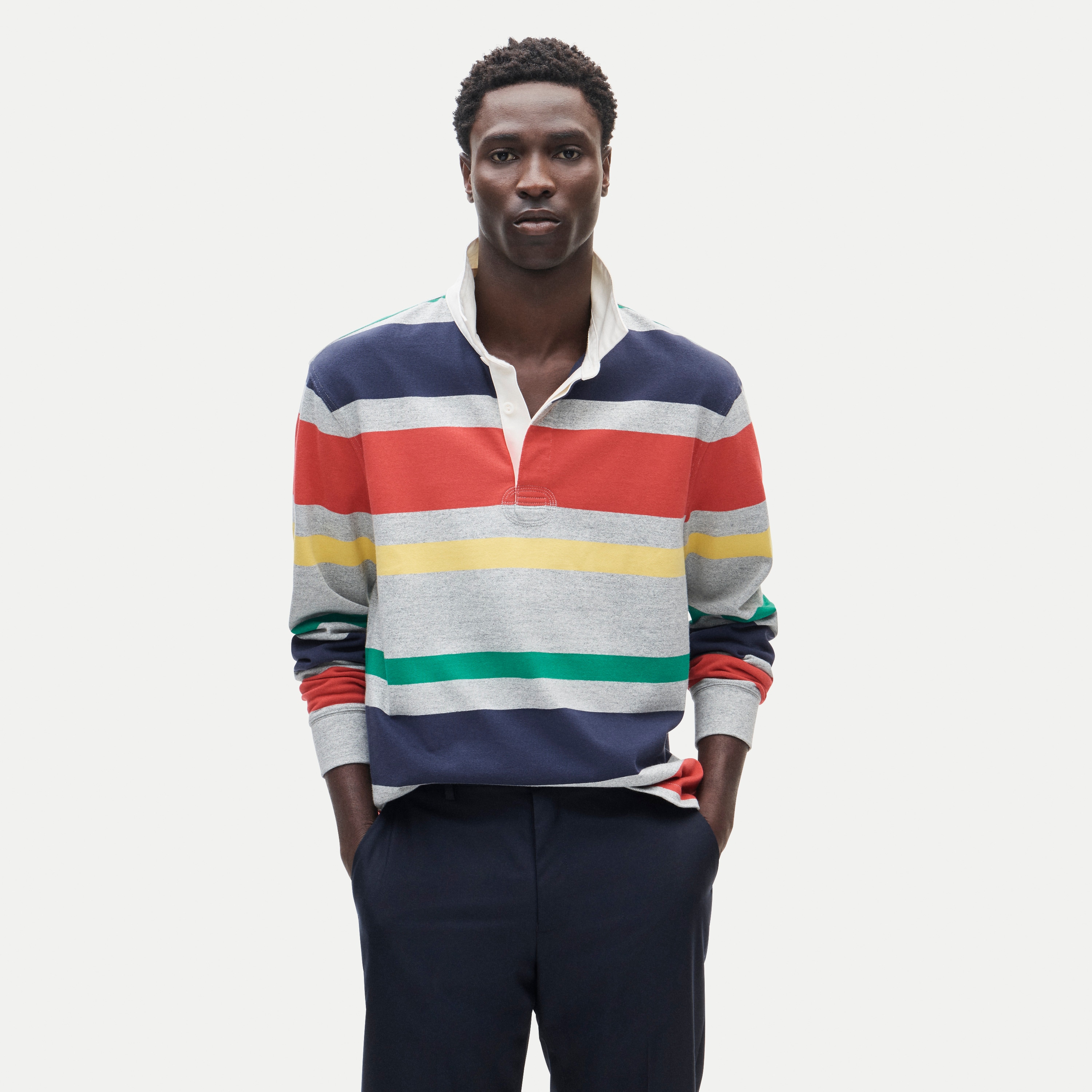 Rugby shirt in stripe