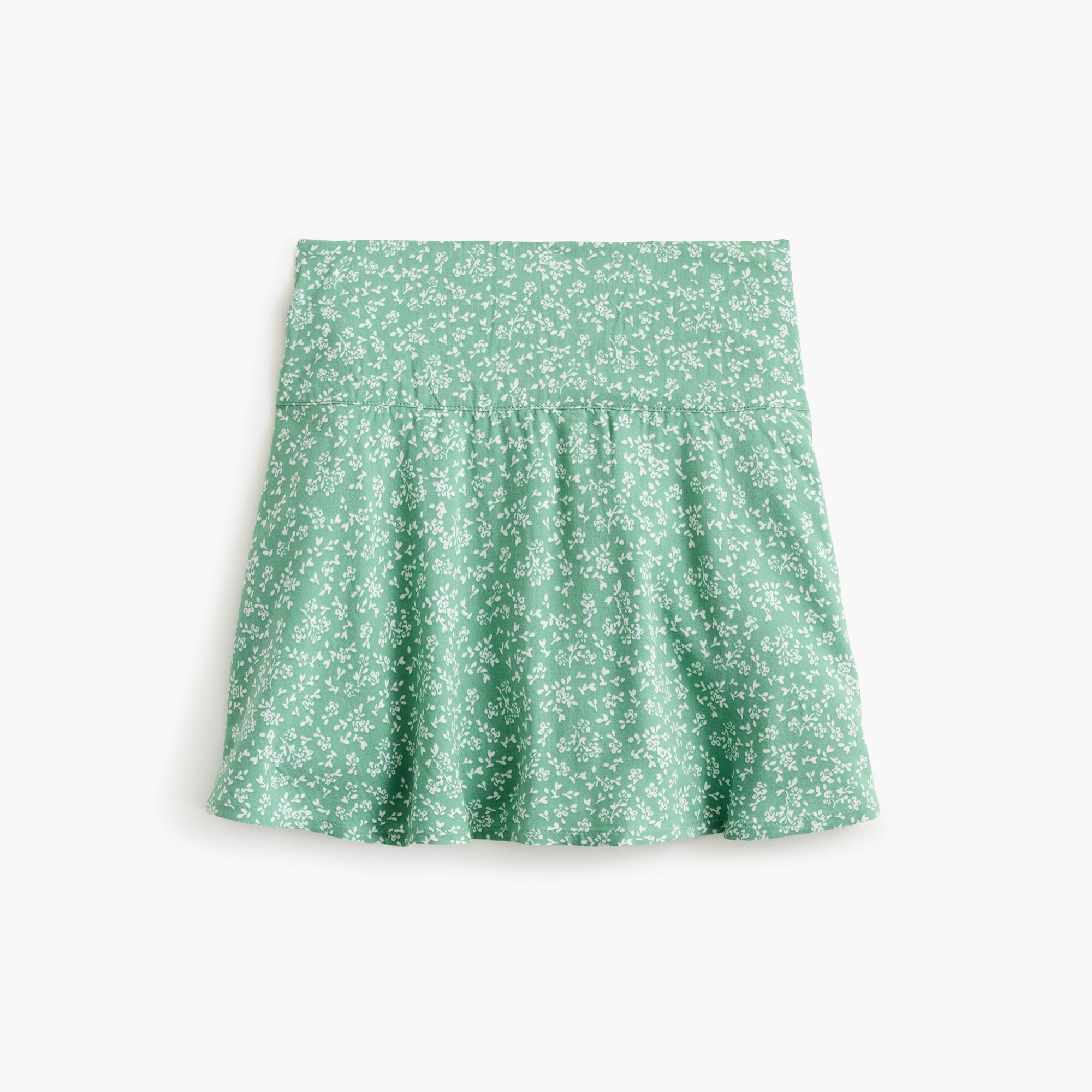 Girls' ditsy floral skort