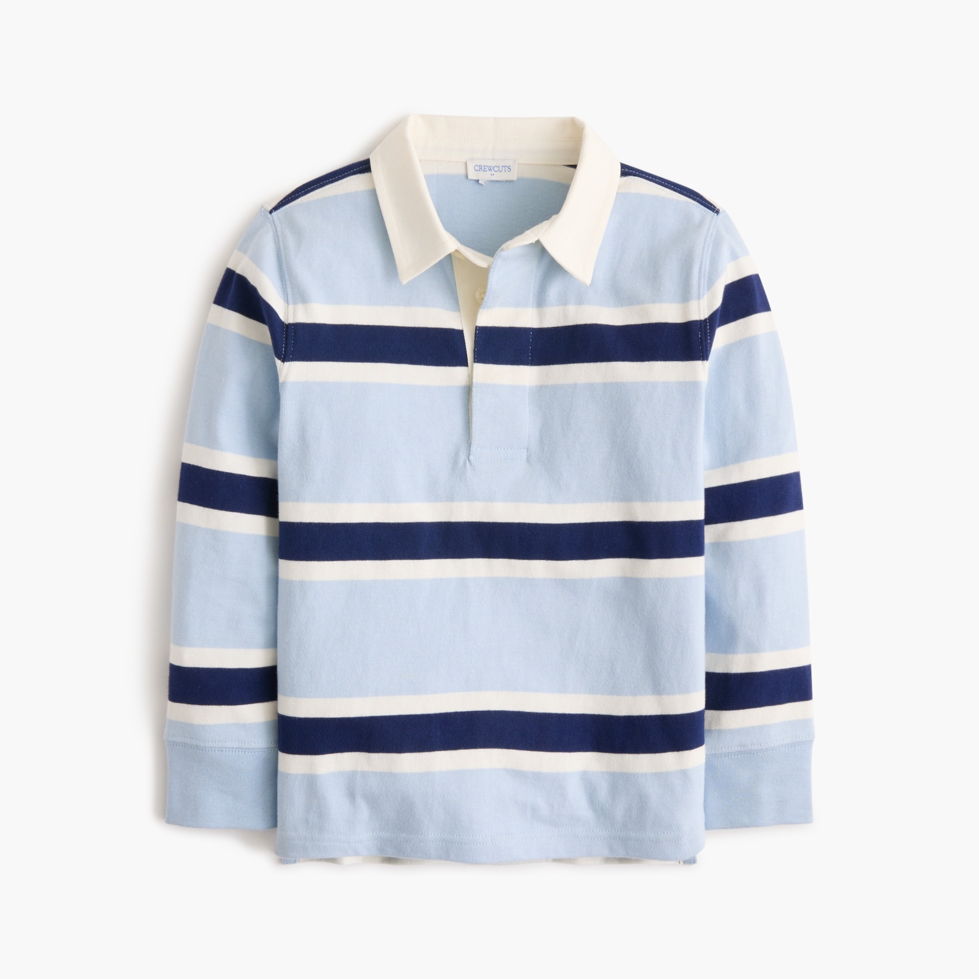 Kids' striped rugby shirt