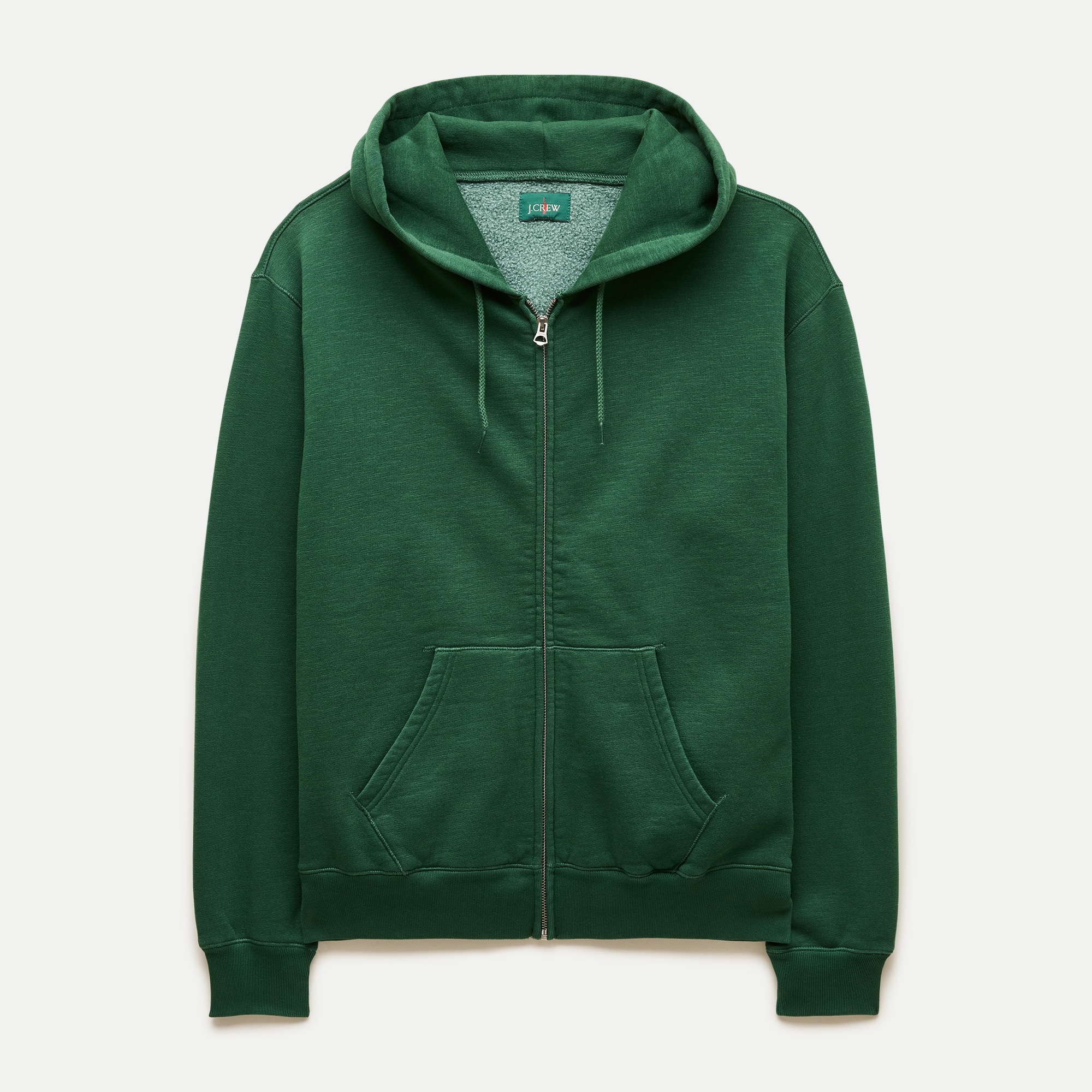 Deaile zip hoodie グリーン 83 Fleece Full-zip Hooded Sweatshirt For Men | J.Crew