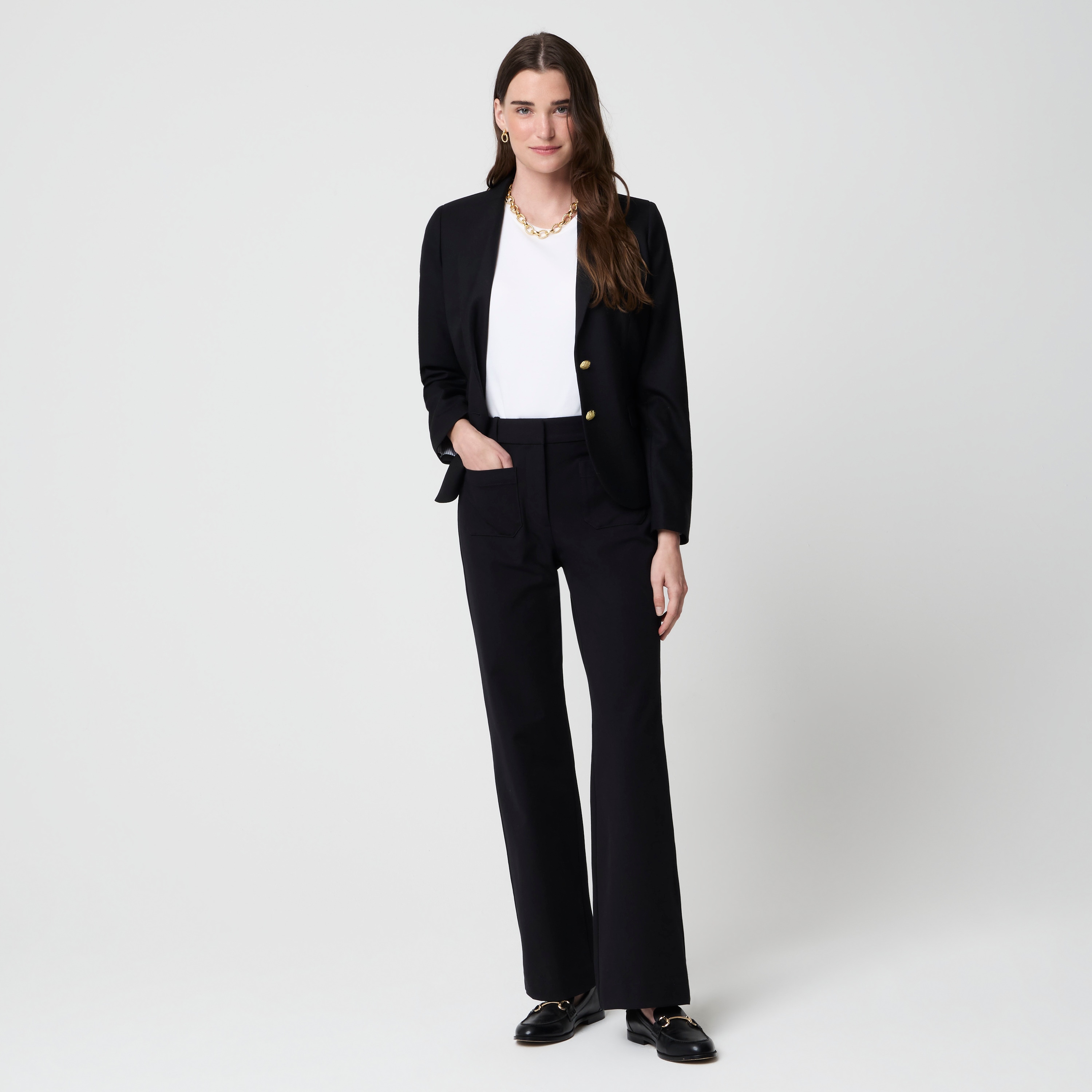 Refined Lizzie wide-leg pant