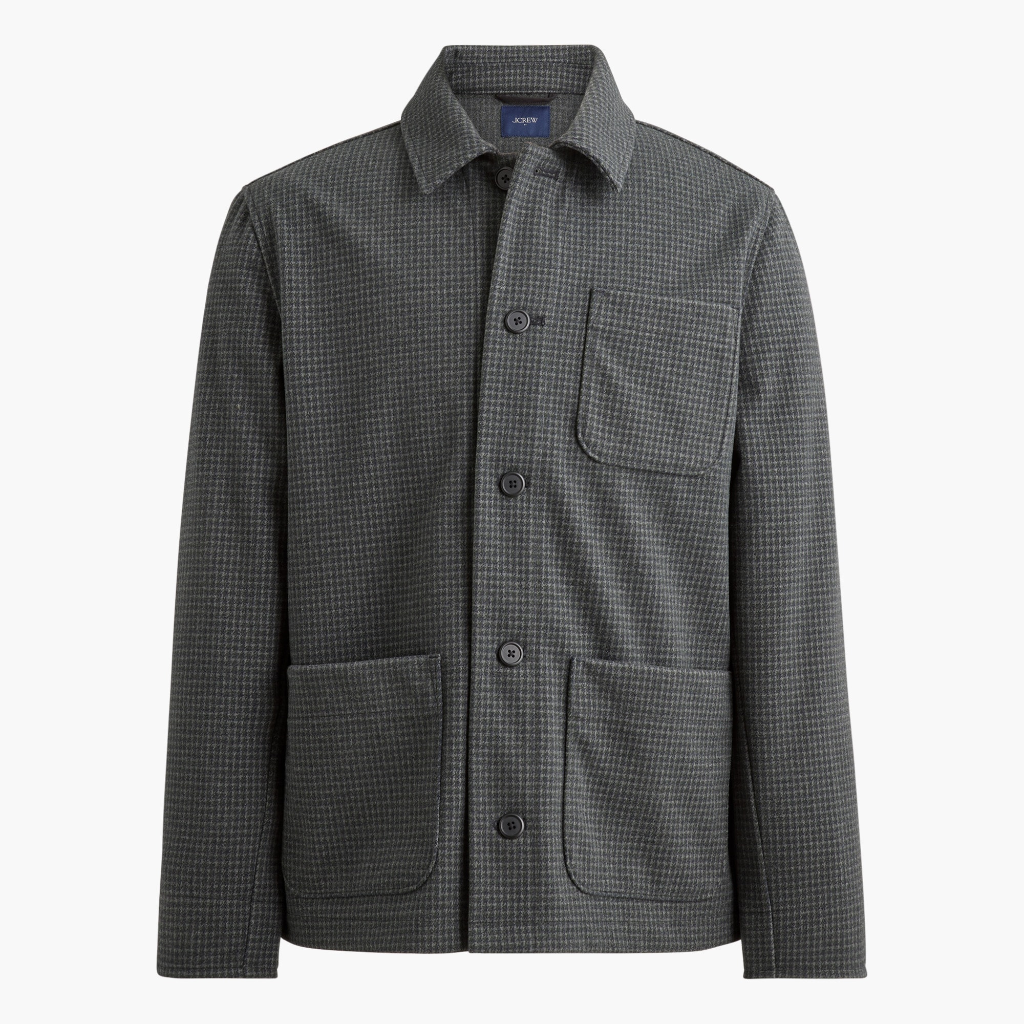 Knit chore jacket