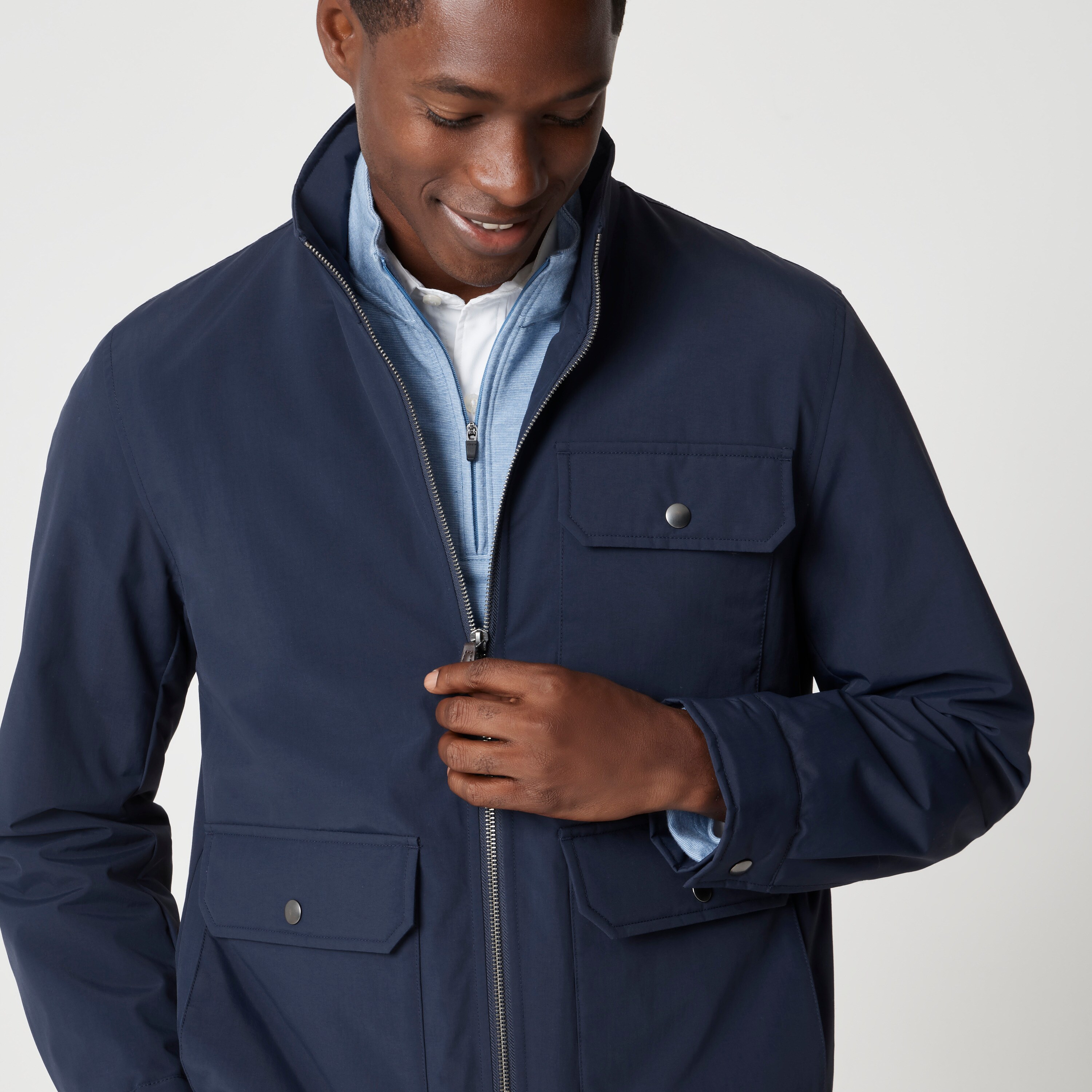 Utility Tech Jacket For Men | Factory