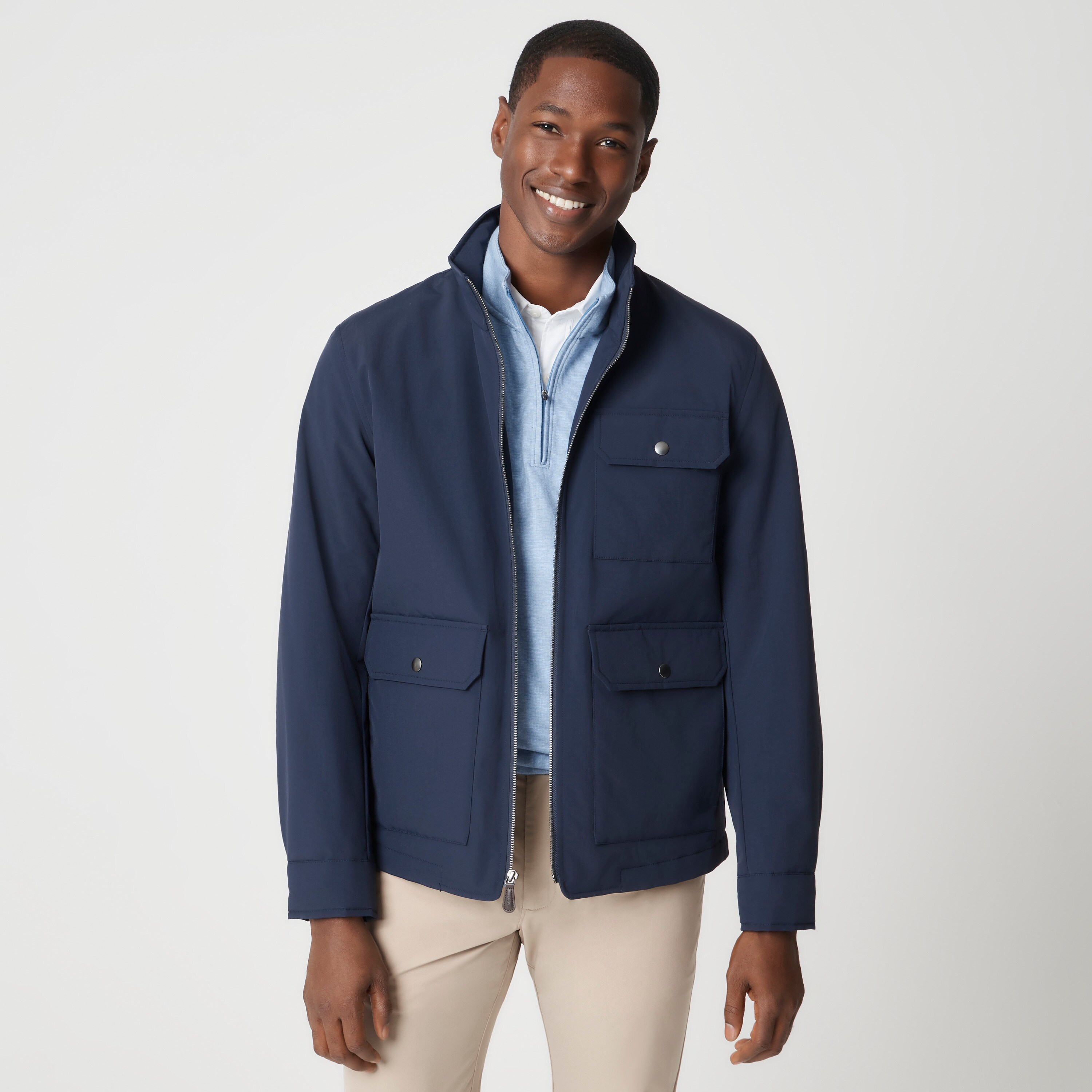 Utility Tech Jacket For Men | Factory