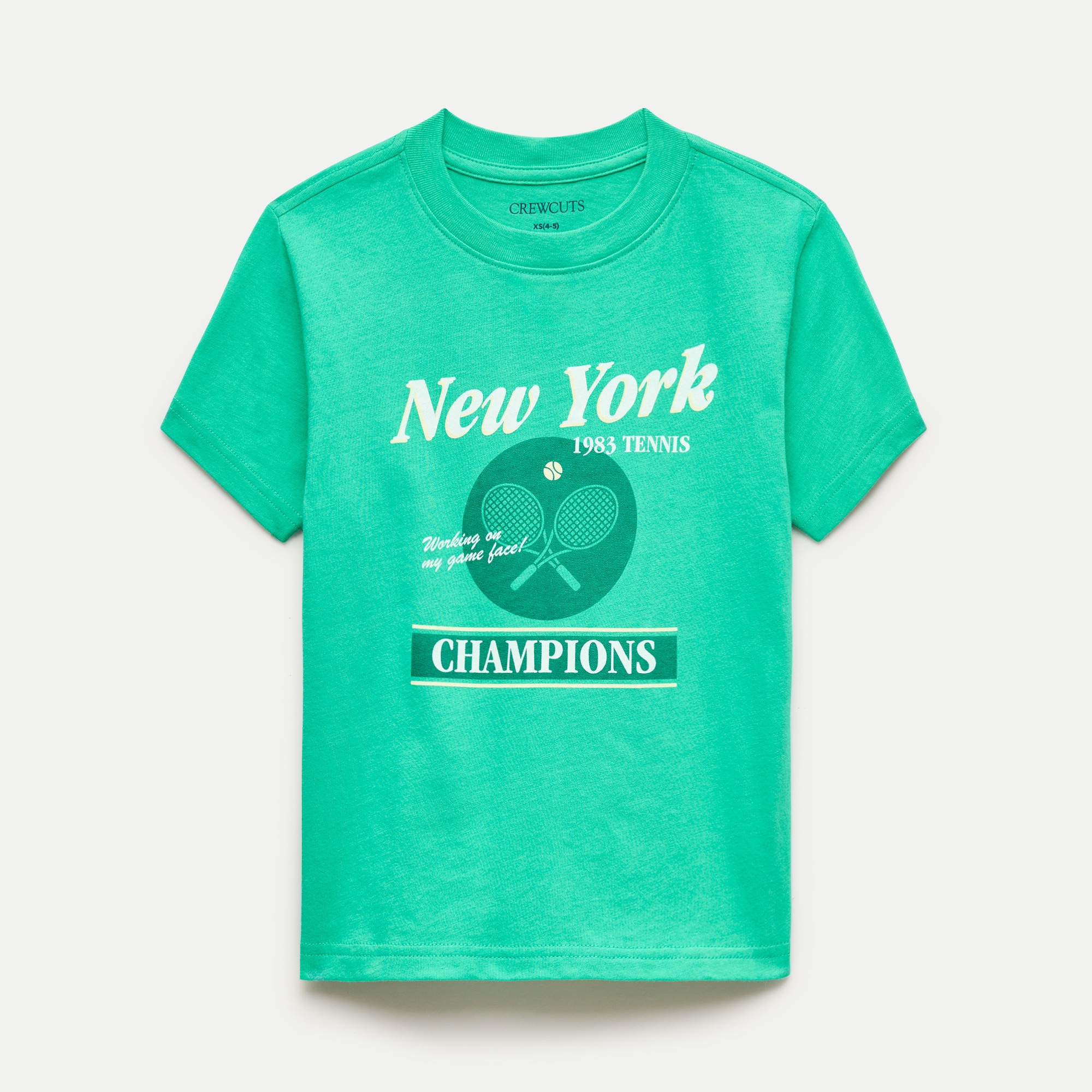 Kids' short-sleeve "New York tennis" graphic T-shirt