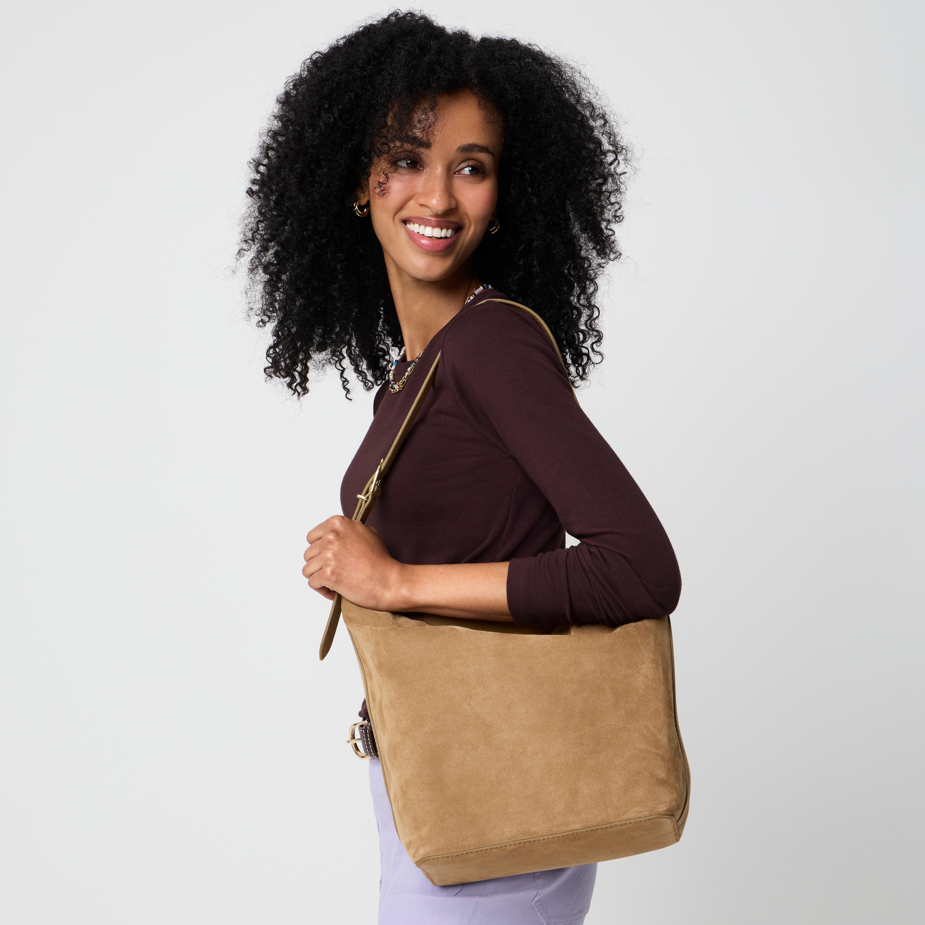 Quinn bucket bag