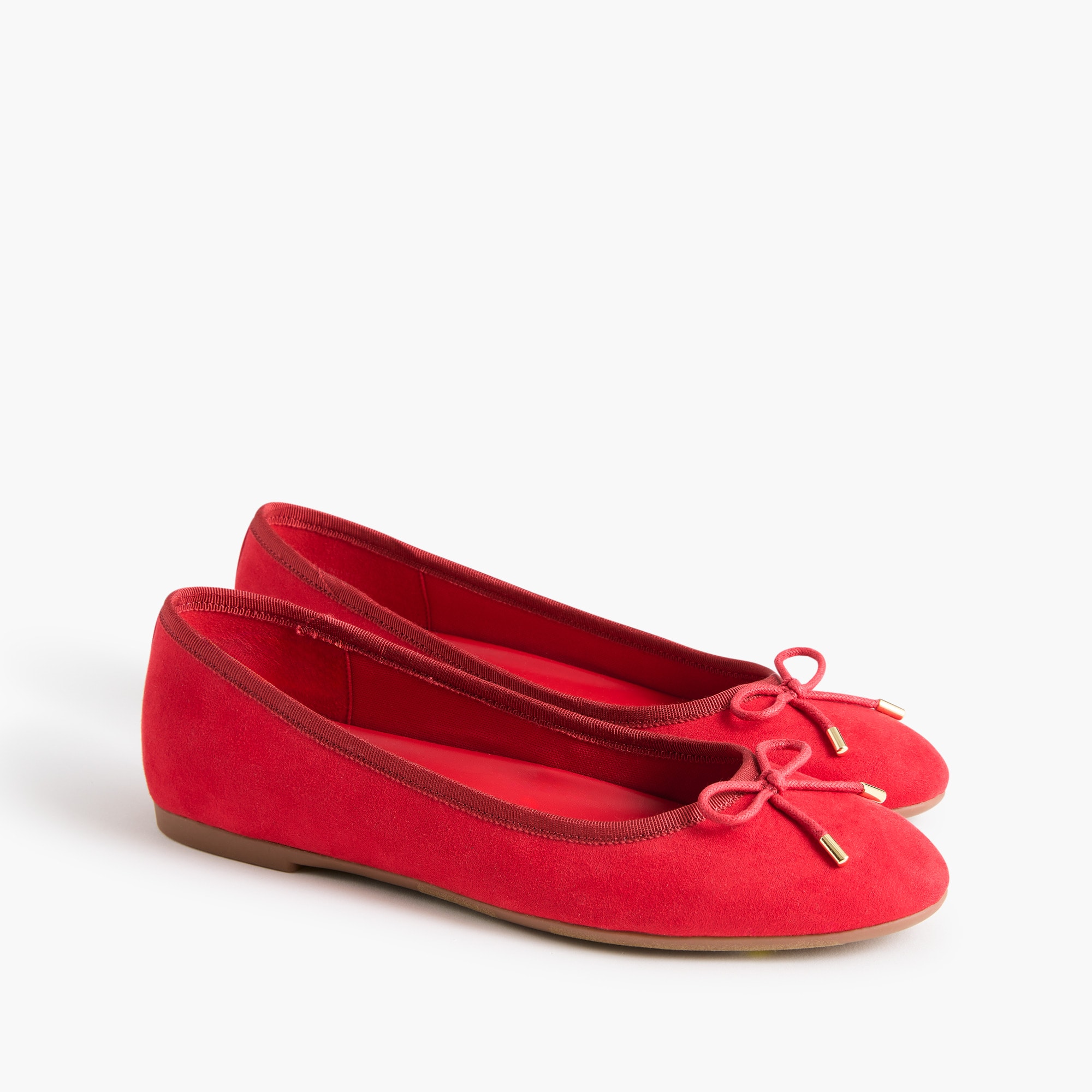 Sueded Flex Ballet Flats For Women | Factory