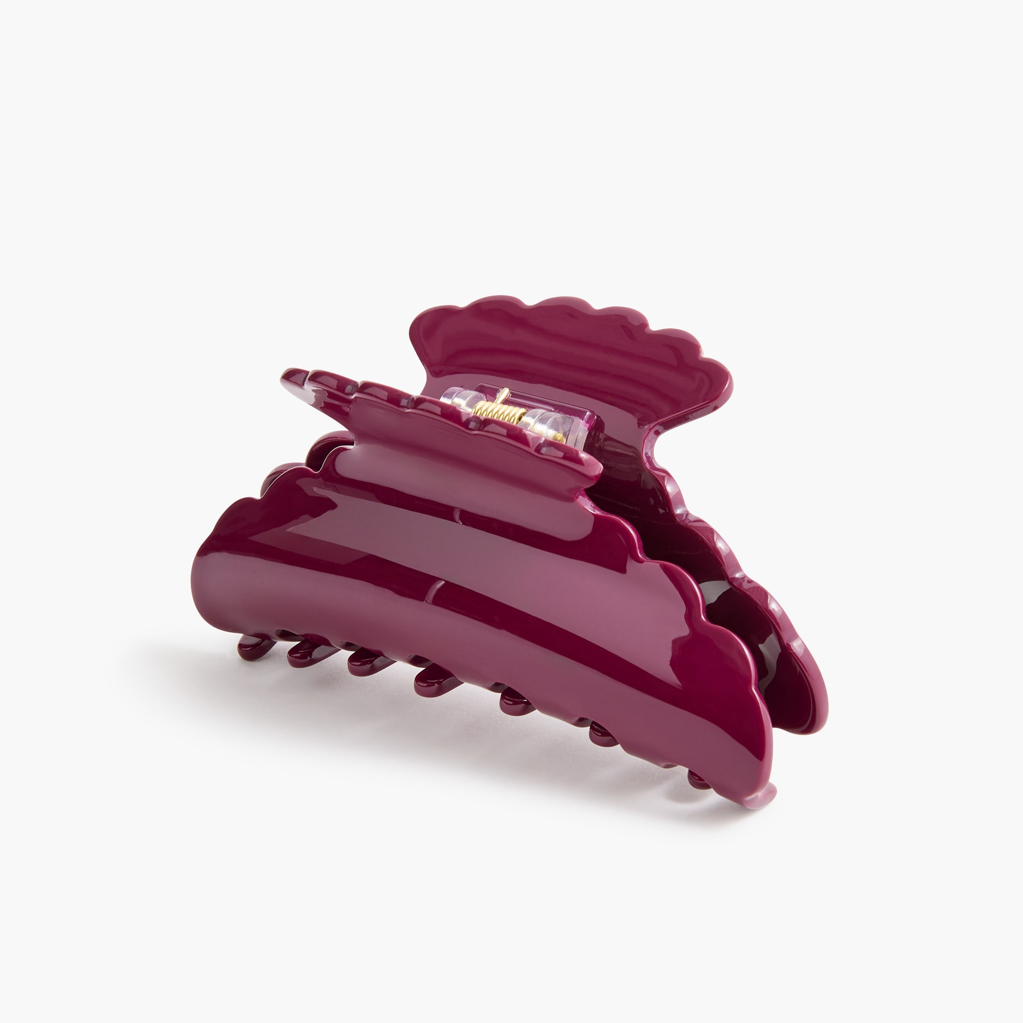 Scalloped claw clip