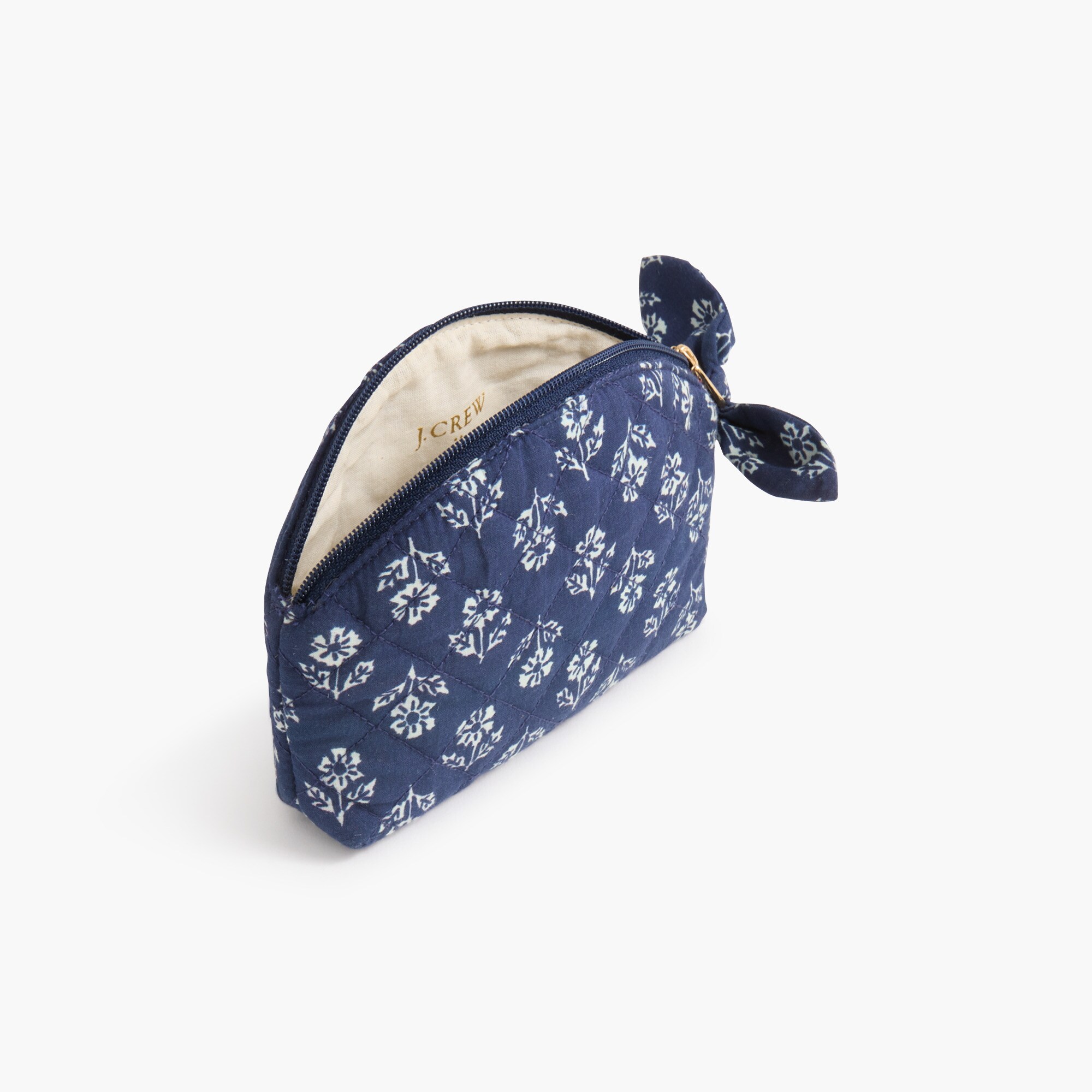 Quilted mini pouch