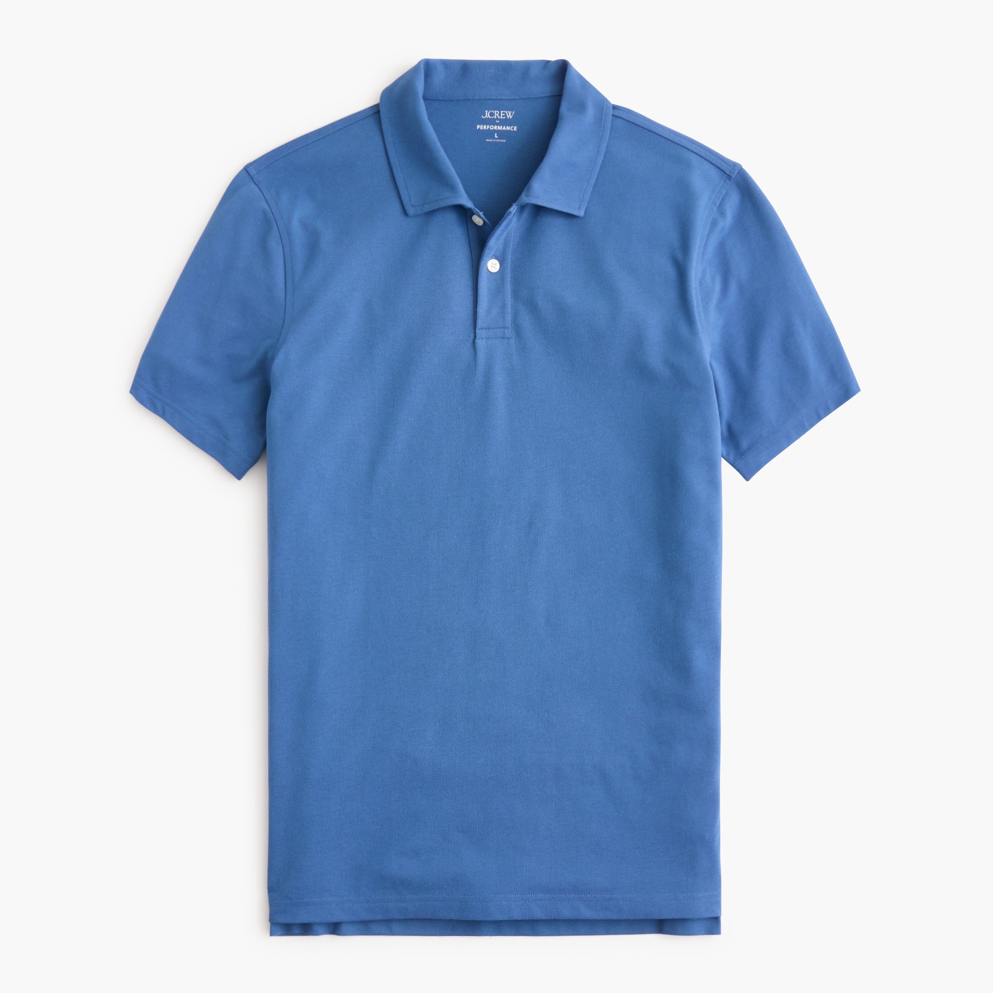 Textured Waffle Performance Polo Shirt For Men | Factory