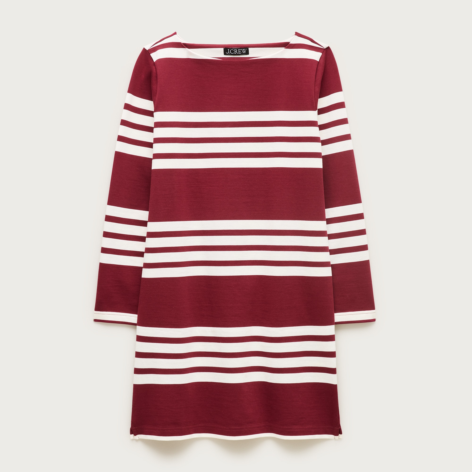 Long-sleeve mini dress in striped mariner cloth from J.Crew - $89.50
